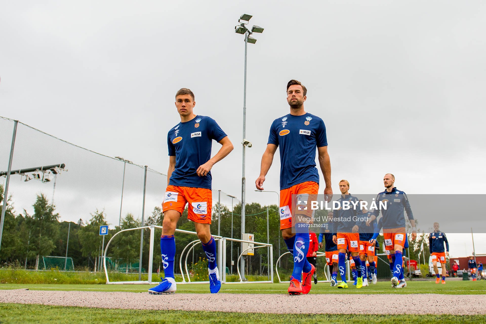 Daníel Grétarsson and Kaj Ramsteijn of Aalesund