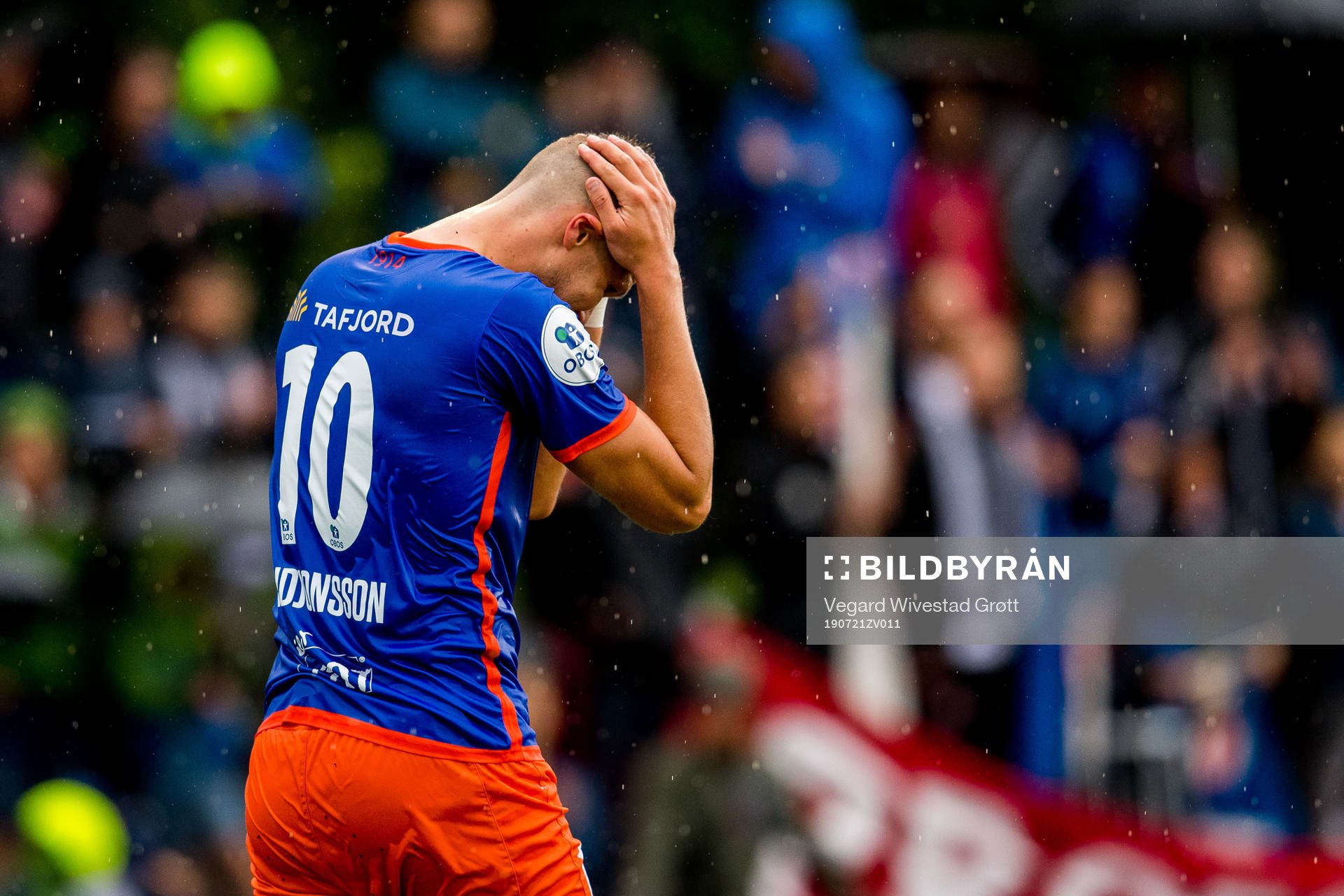 Hólmbert Aron Fridjónsson of Aalesund looks dejected