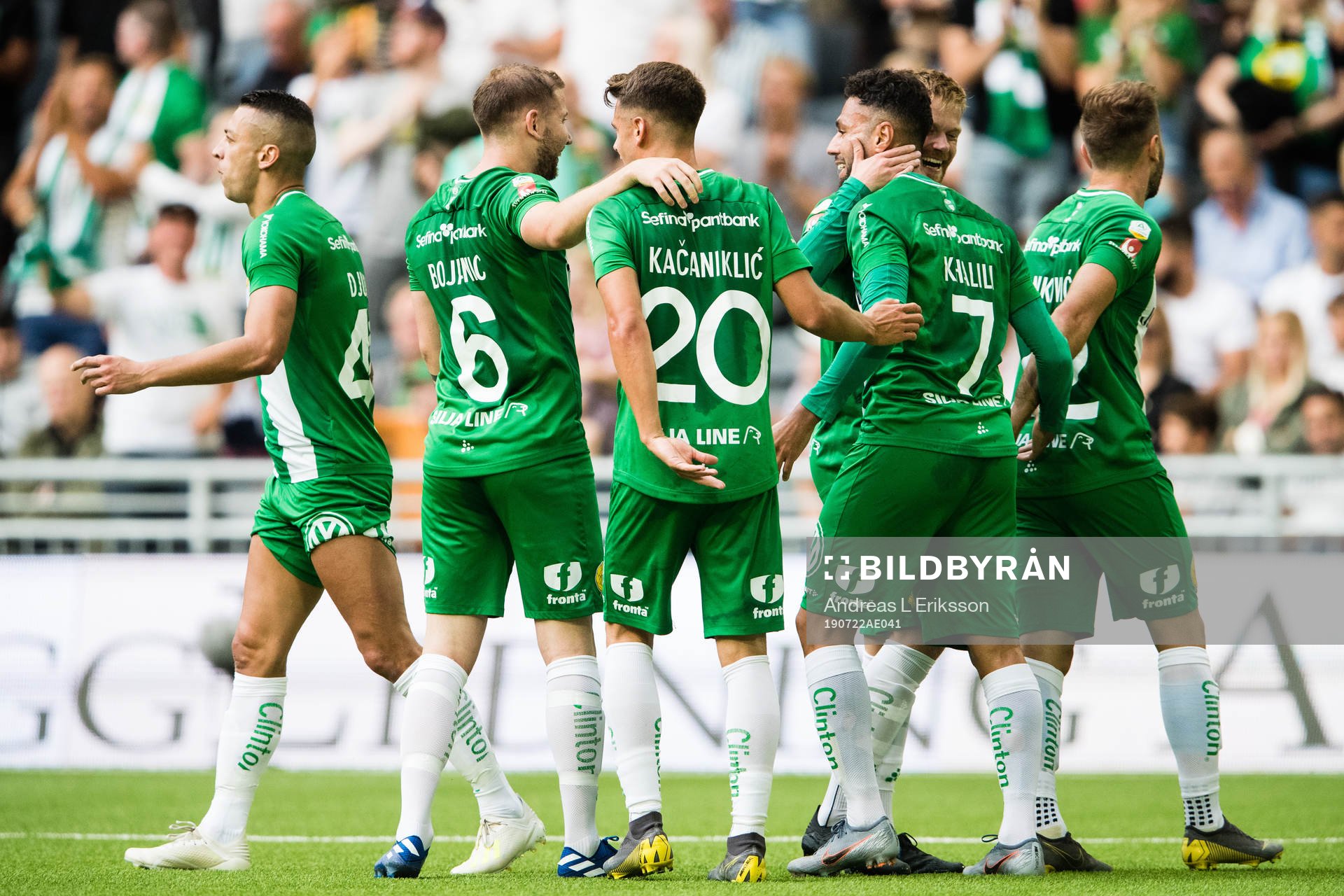 Hammarbys Nikola Djurdjic, Darijan Bojanic, Alexander
