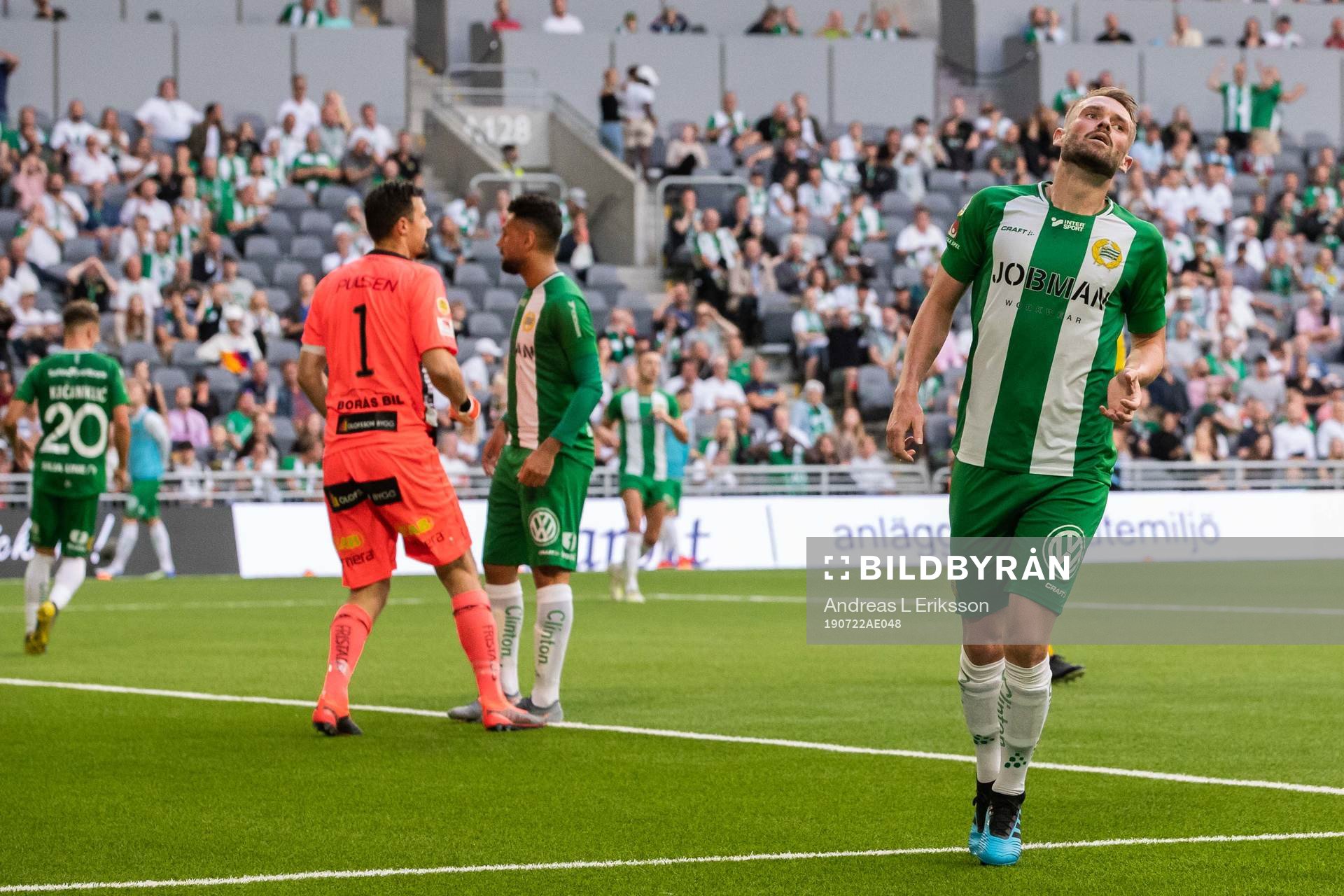 Hammarbys Mads Fenger Nielsen deppar