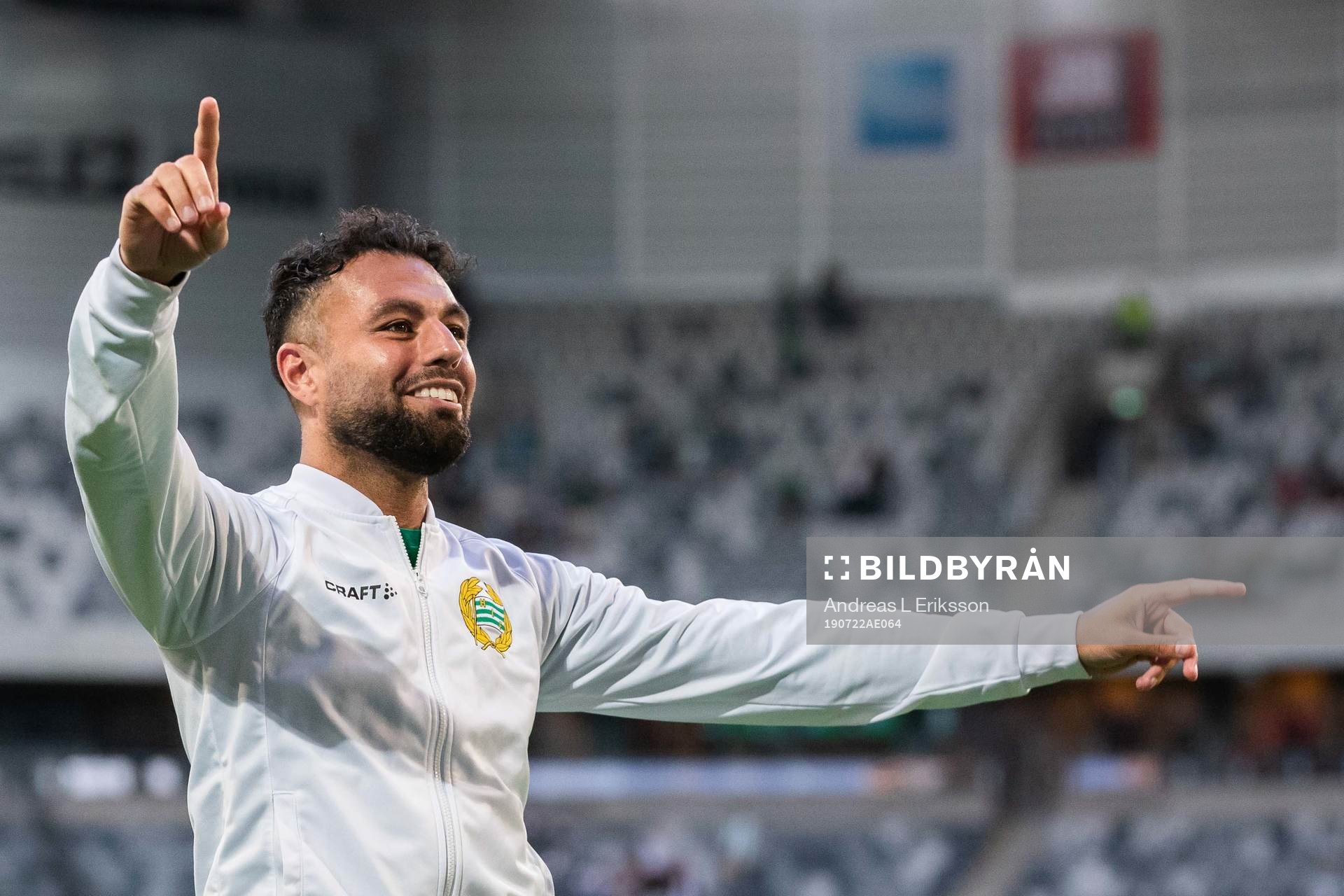 Hammarbys Imad Khalili jublar