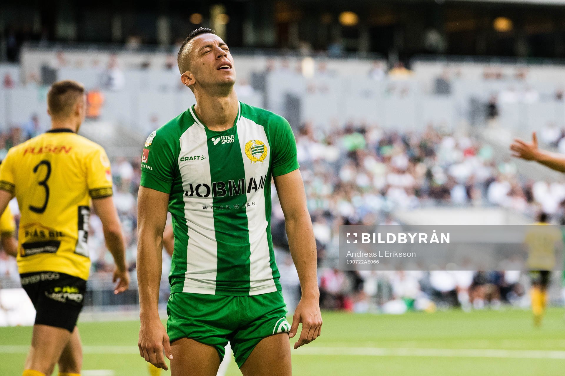 Hammarbys Nikola Djurdjic deppar