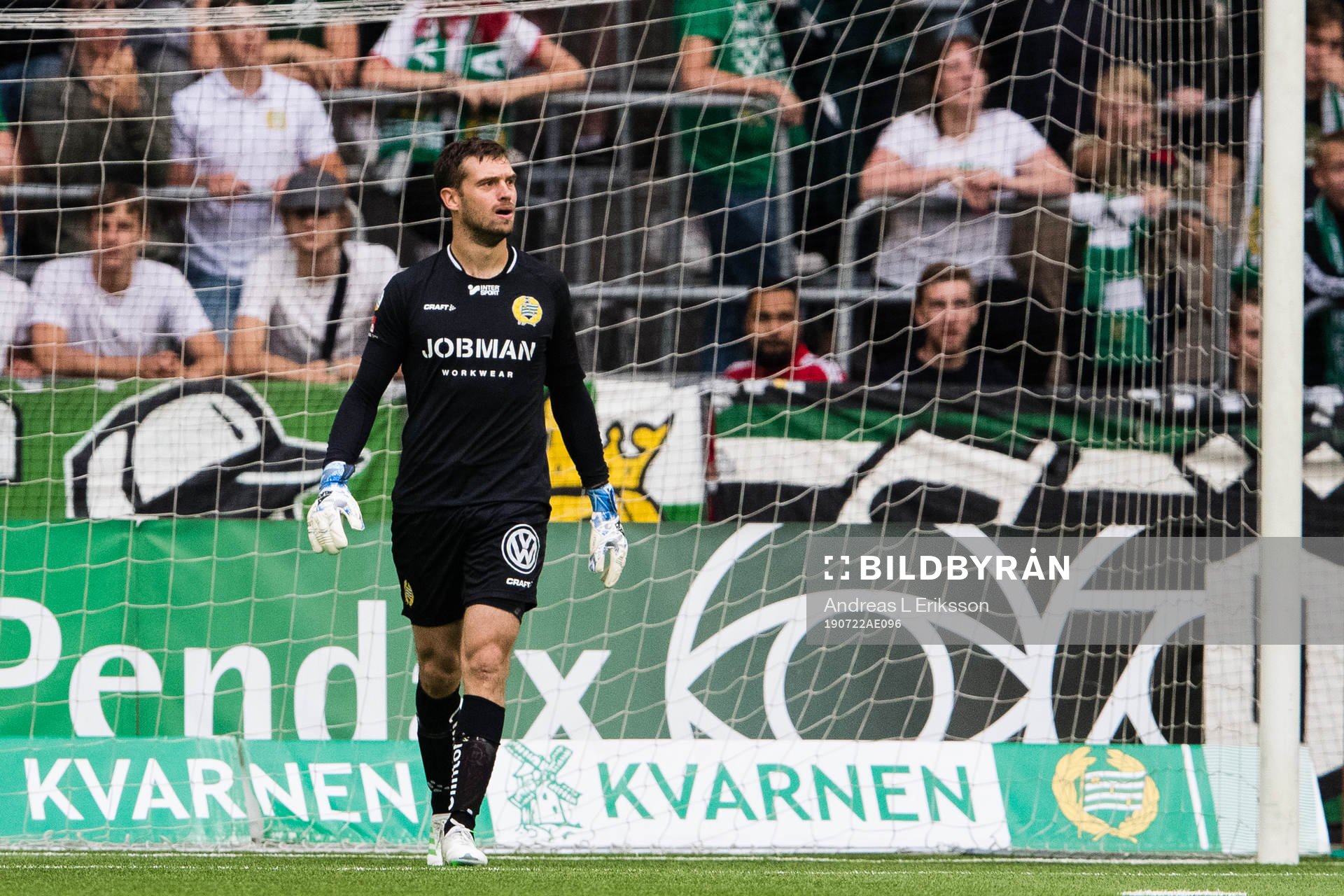 Hammarbys målvakt Davor Blazevic