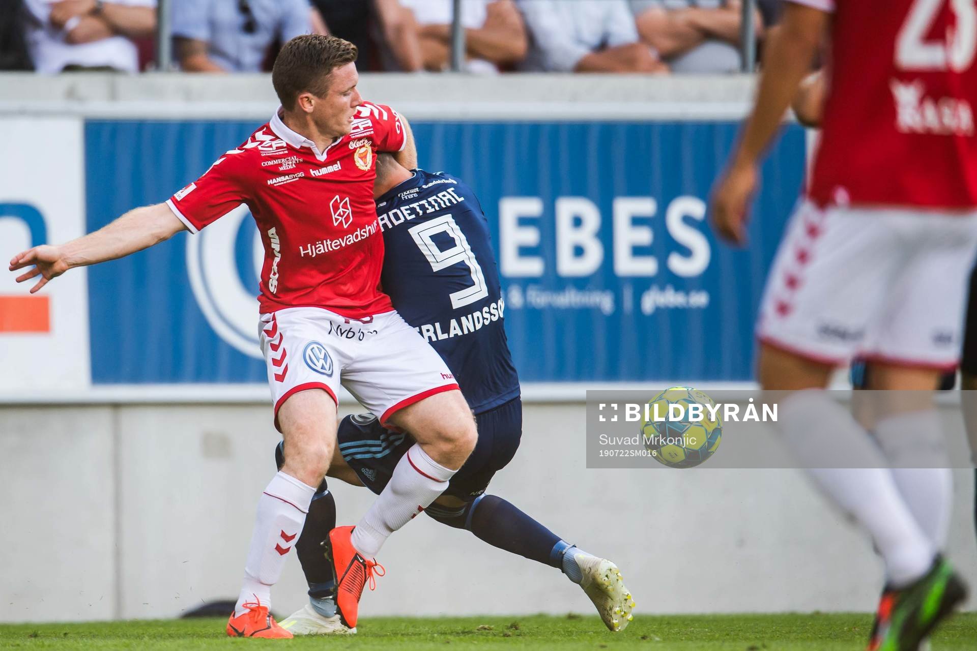 Kalmars Victor Agardius och Djurgårdens Haris Radetinac