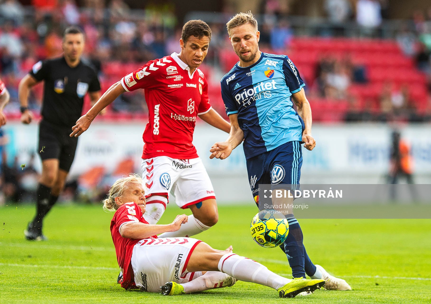 Kalmars Henrik Löfkvist och Rafael Gimenes Da Silva samt