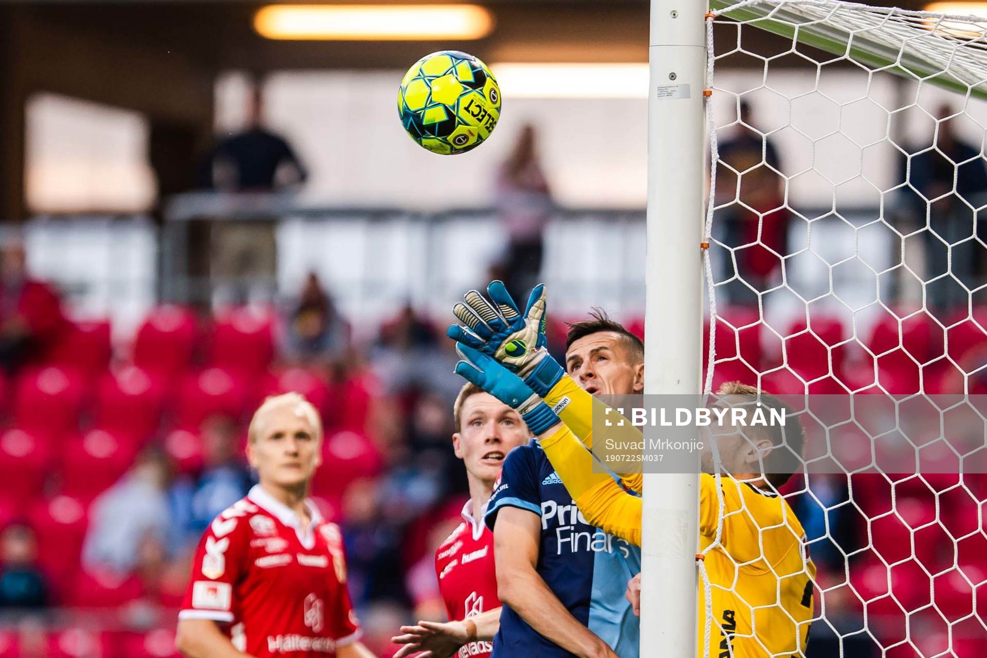 Kalmars målvakt Lucas Hägg-Johansson