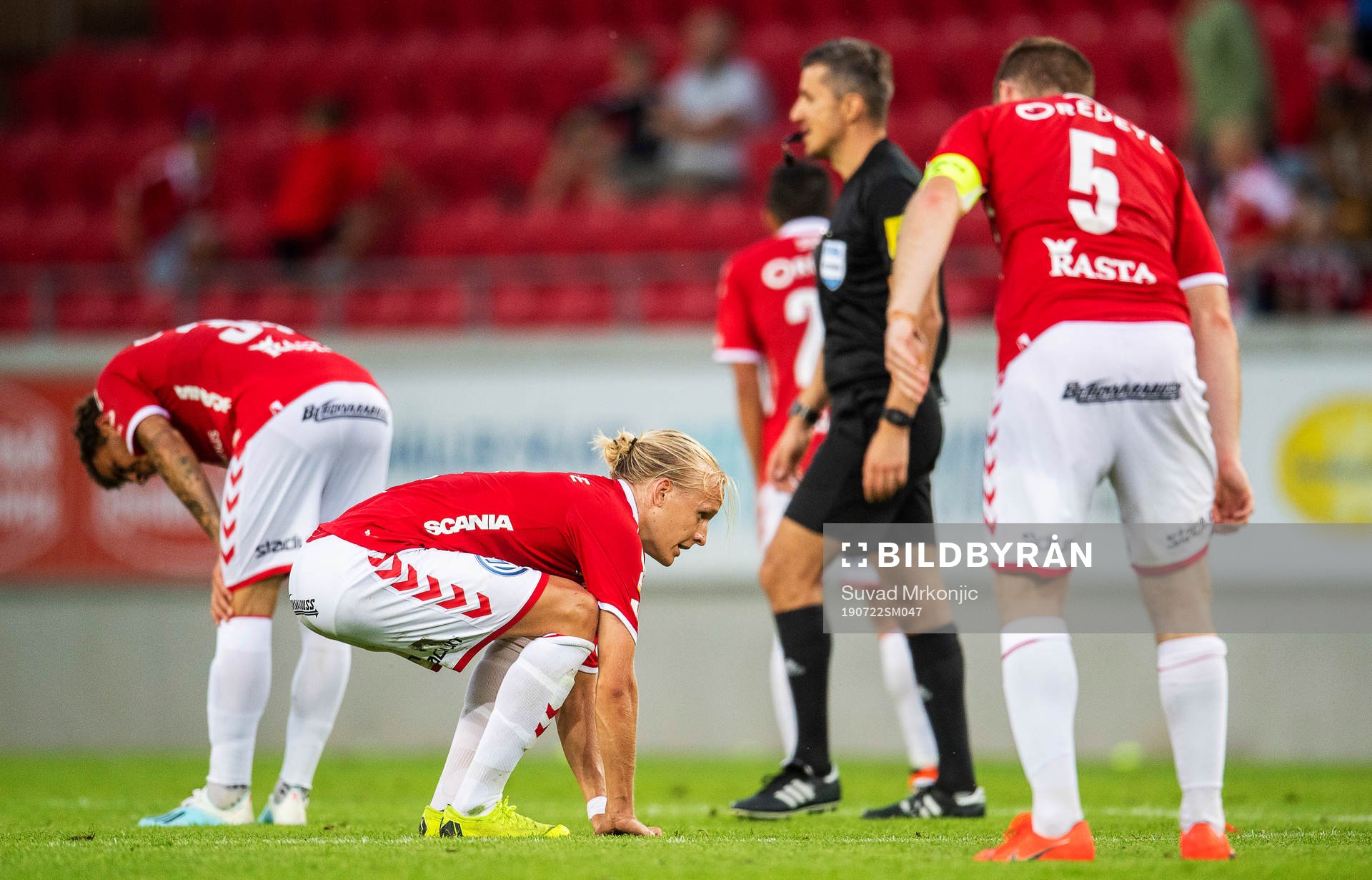 Kalmars Herman Hallberg, Henrik Löfkvist och Victor
