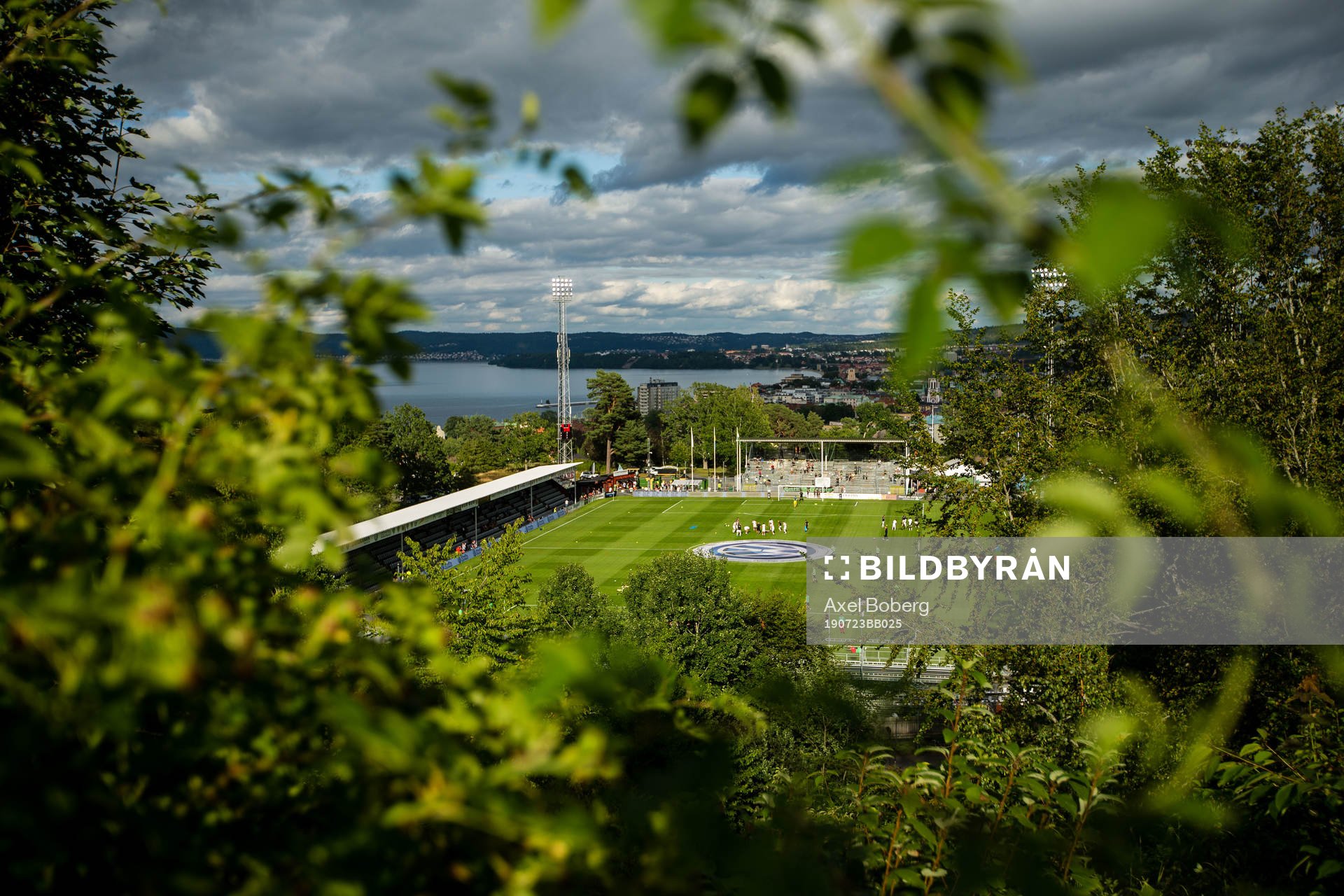 Vy över Stadsparksvallen