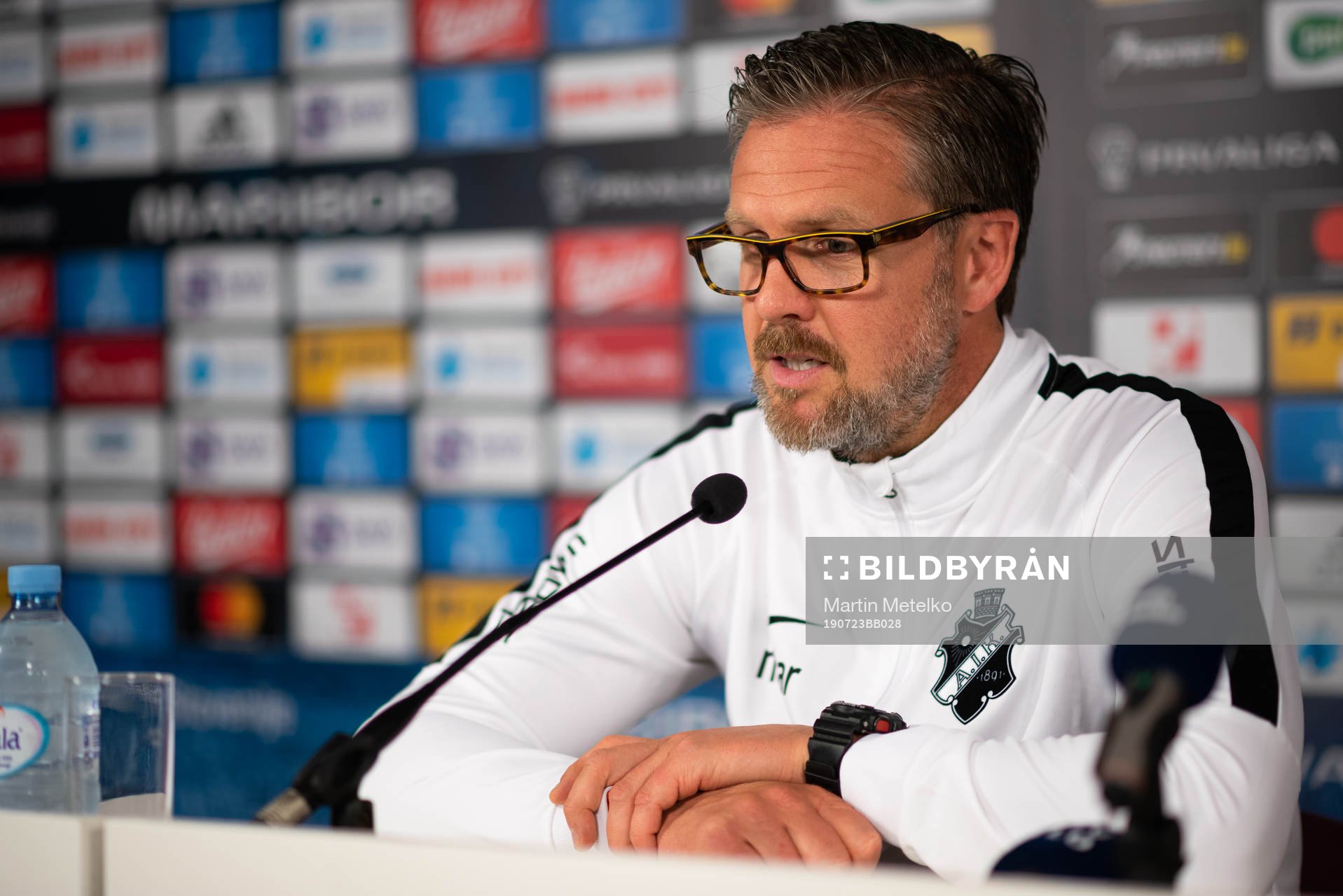 Rikard Norling, head coach of AIK