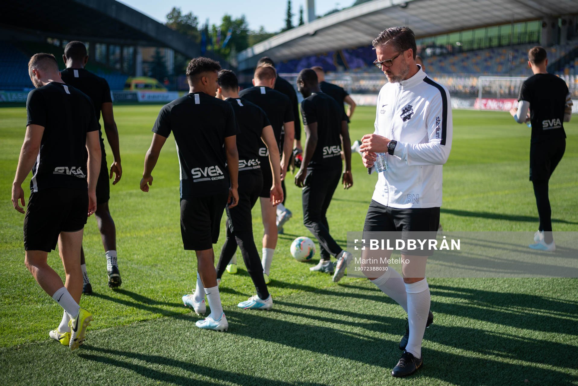 Rikard Norling, head coach of AIK