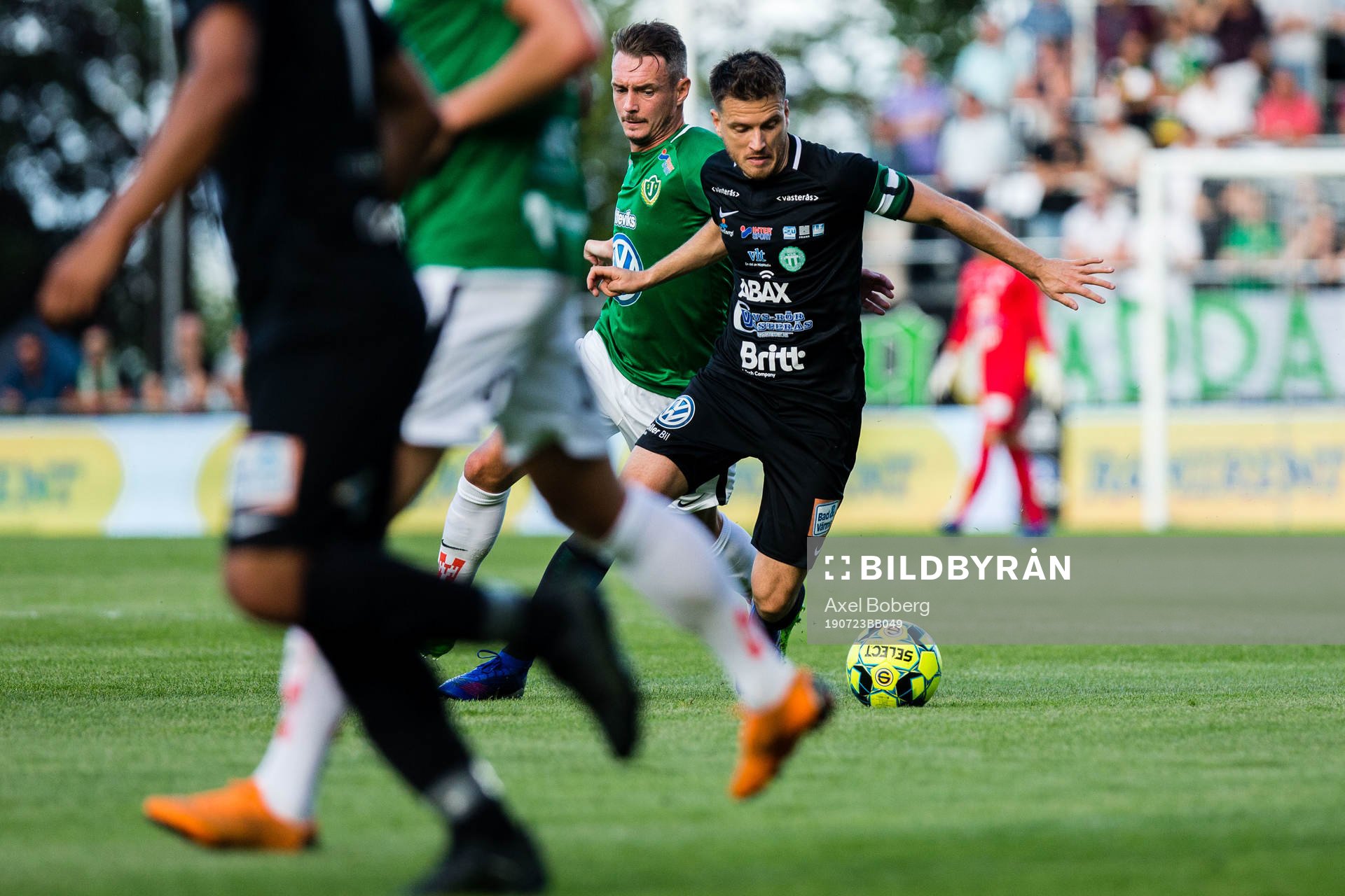 Jönköpings Daryl Smylie och Västerås Boris Ljevar