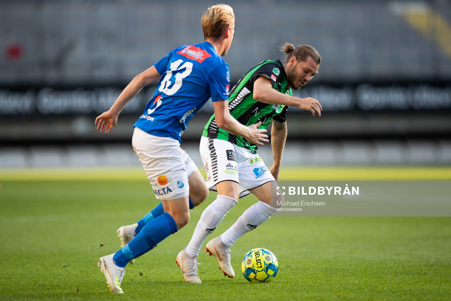 GAIS Karl Bohm och Norrbys Robin Strömberg