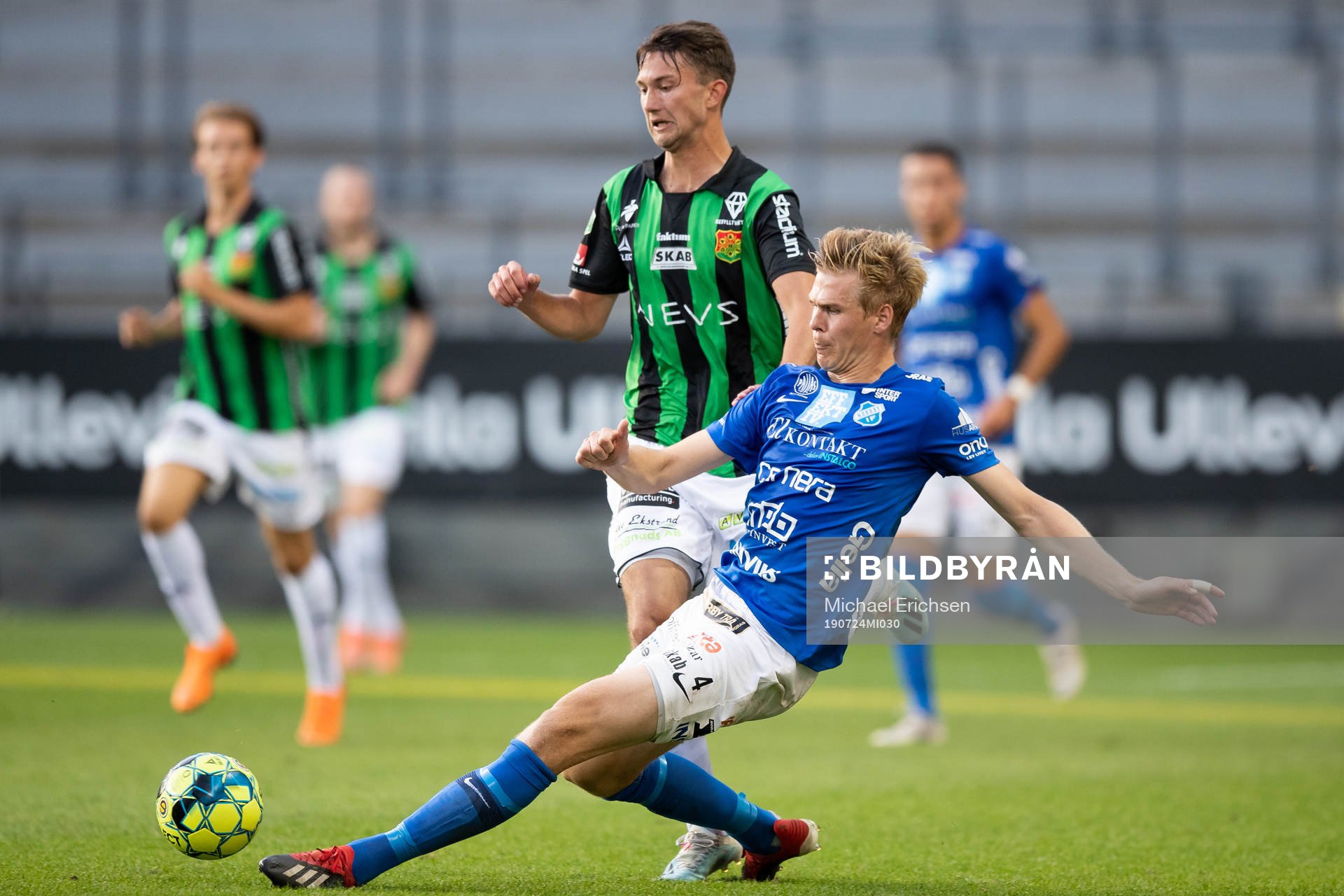 GAIS Måns Saebbö och Norrbys Didric Andersson