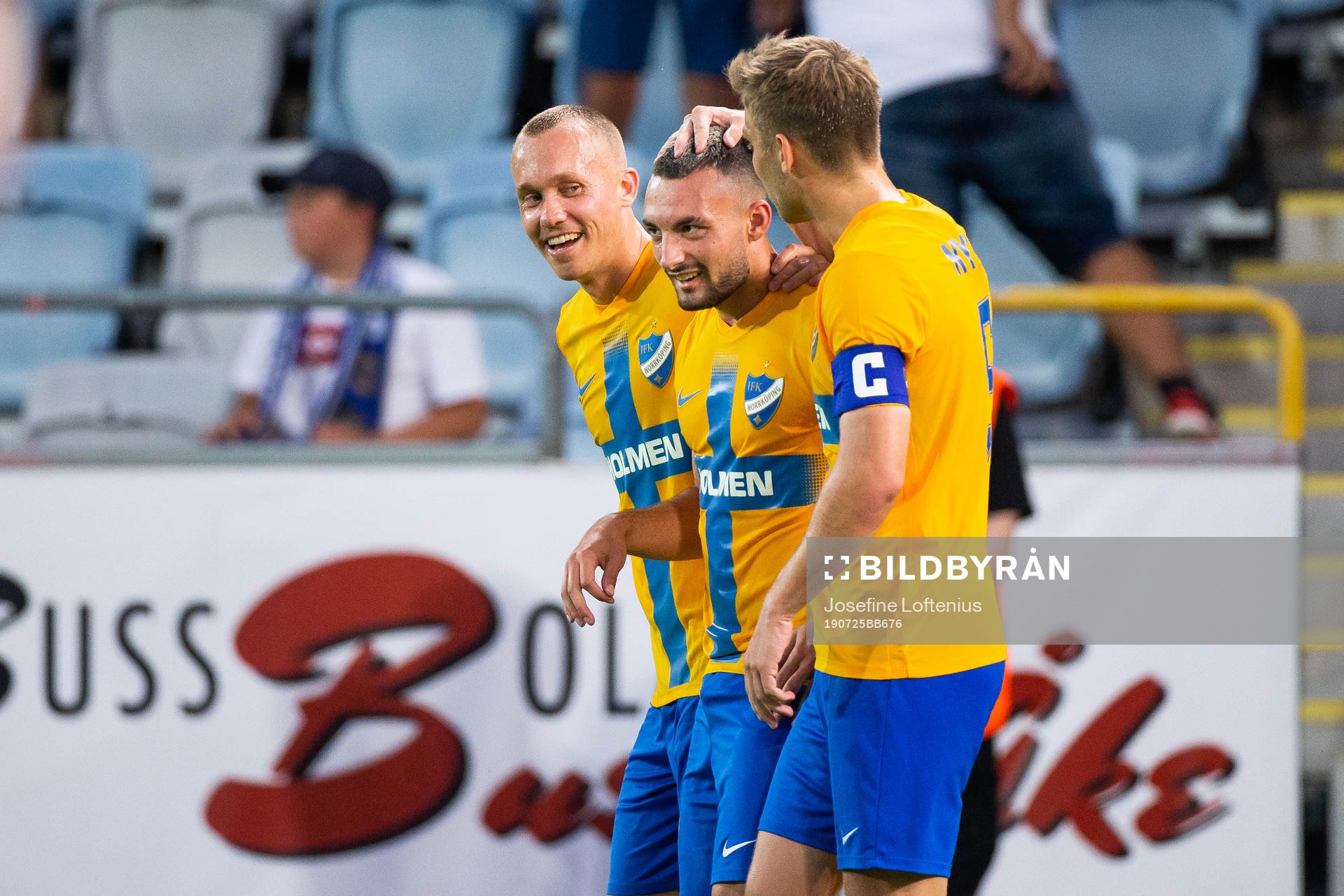 Christoffer Nyman, Sead Haksabanovic and Gudmundur