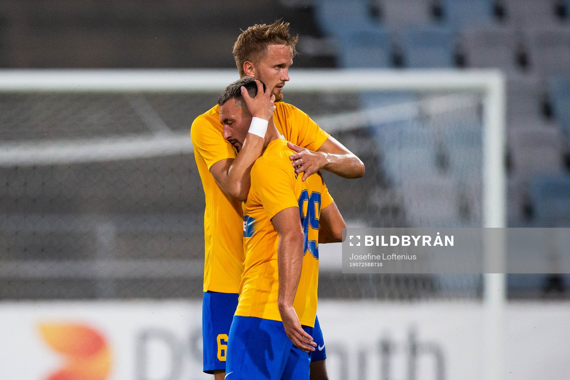 Kasper Larsen and Sead Haksabanovic of IFK Norrköping