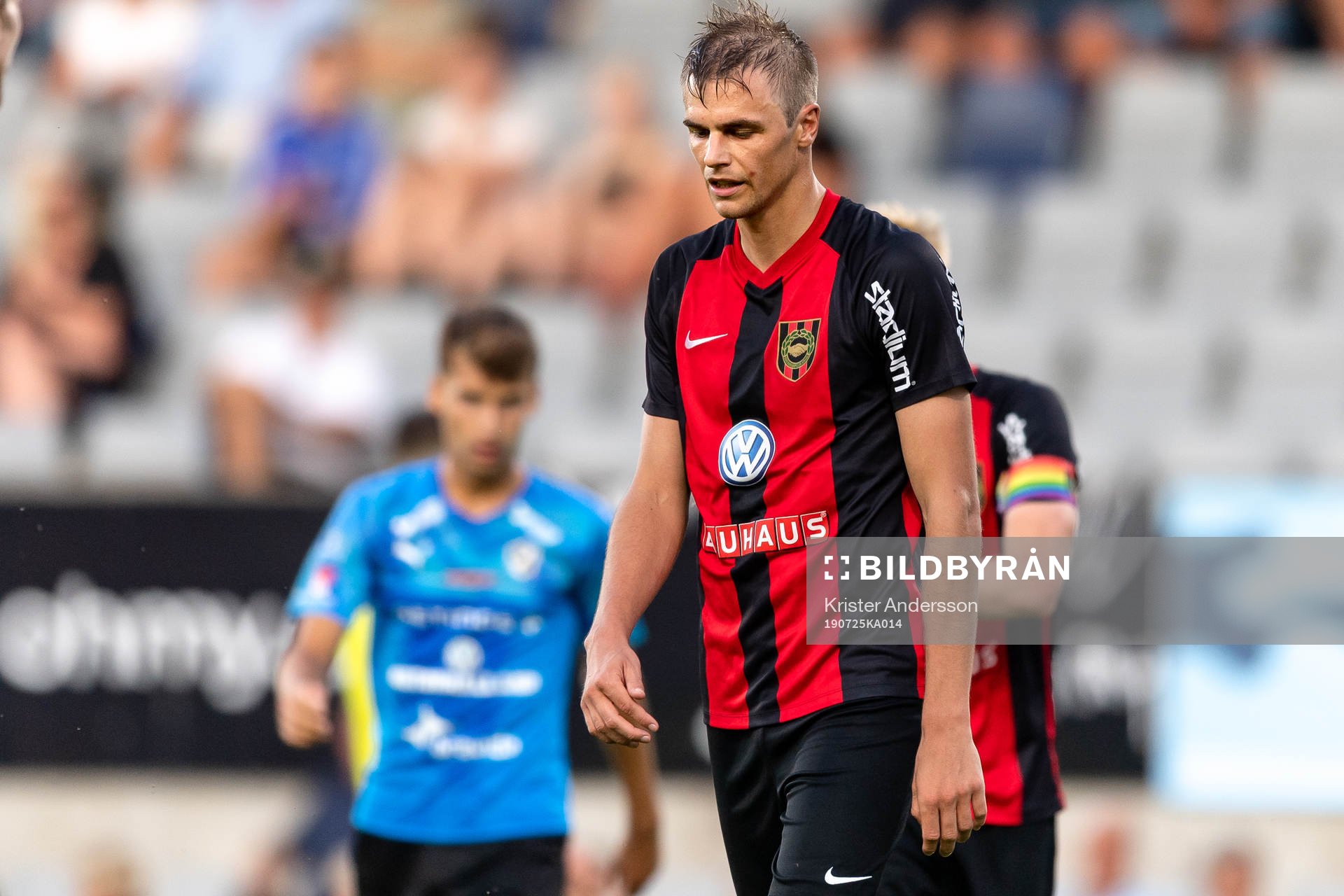 Brommapojkarnas Oscar Pehrsson deppar