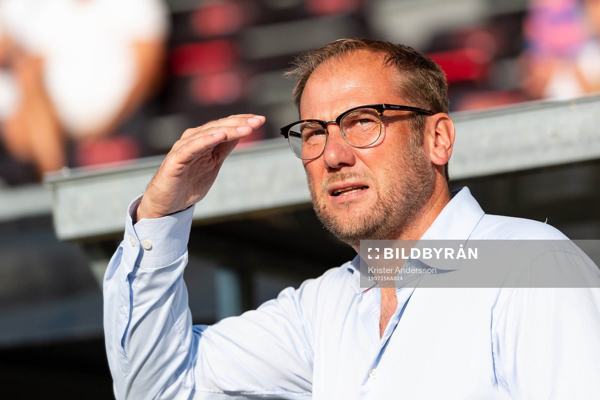Halmstads tränare Magnus Haglund