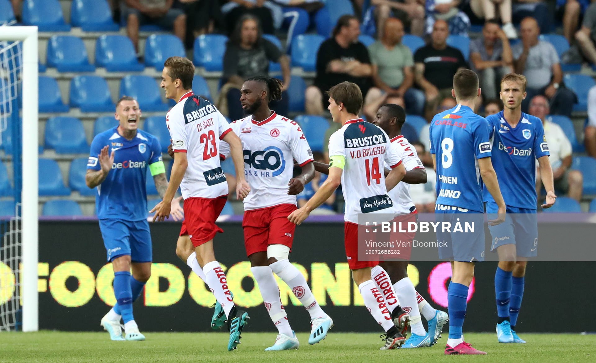 GENK, BELGIUM - JULY 26: Julien De Sart of Kortrijk