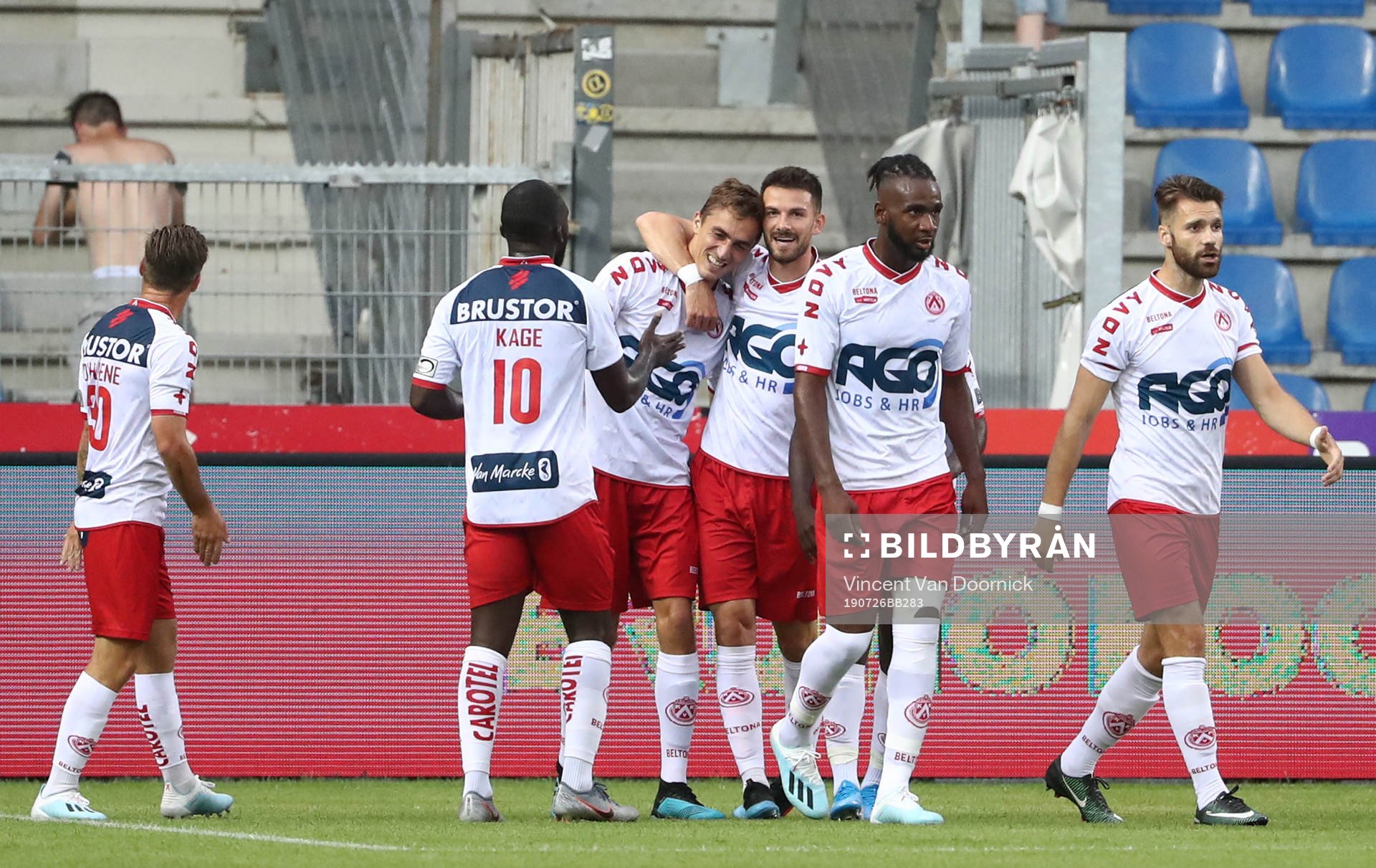 GENK, BELGIUM - JULY 26: Julien De Sart of Kortrijk