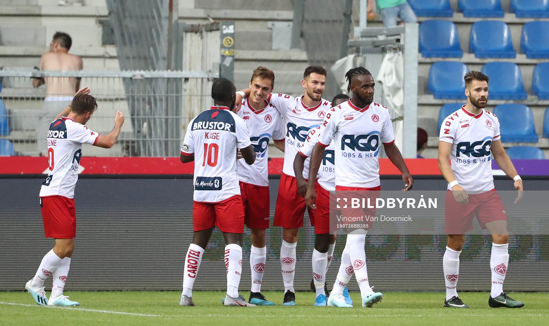 GENK, BELGIUM - JULY 26: Julien De Sart of Kortrijk