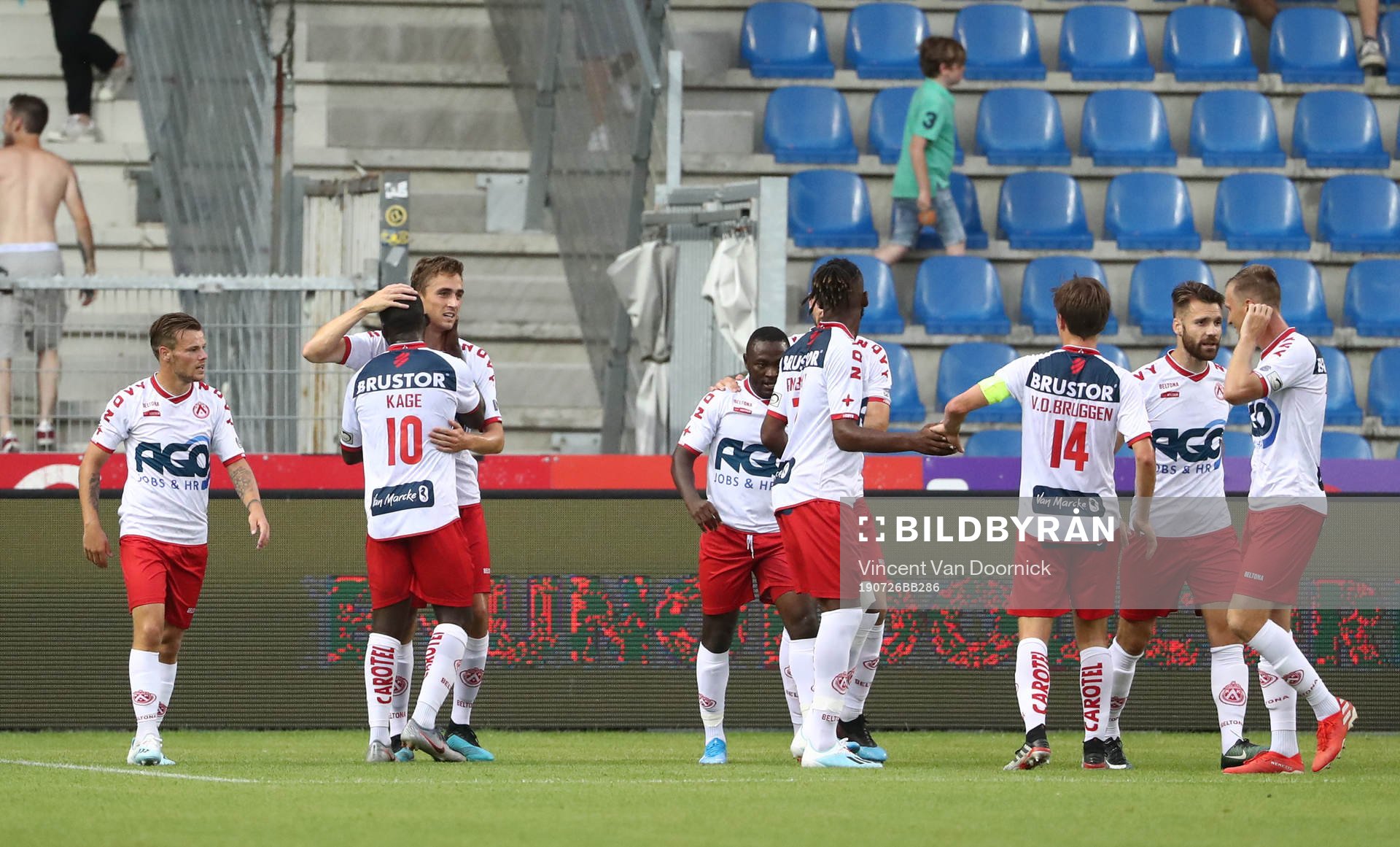 GENK, BELGIUM - JULY 26: Julien De Sart of Kortrijk
