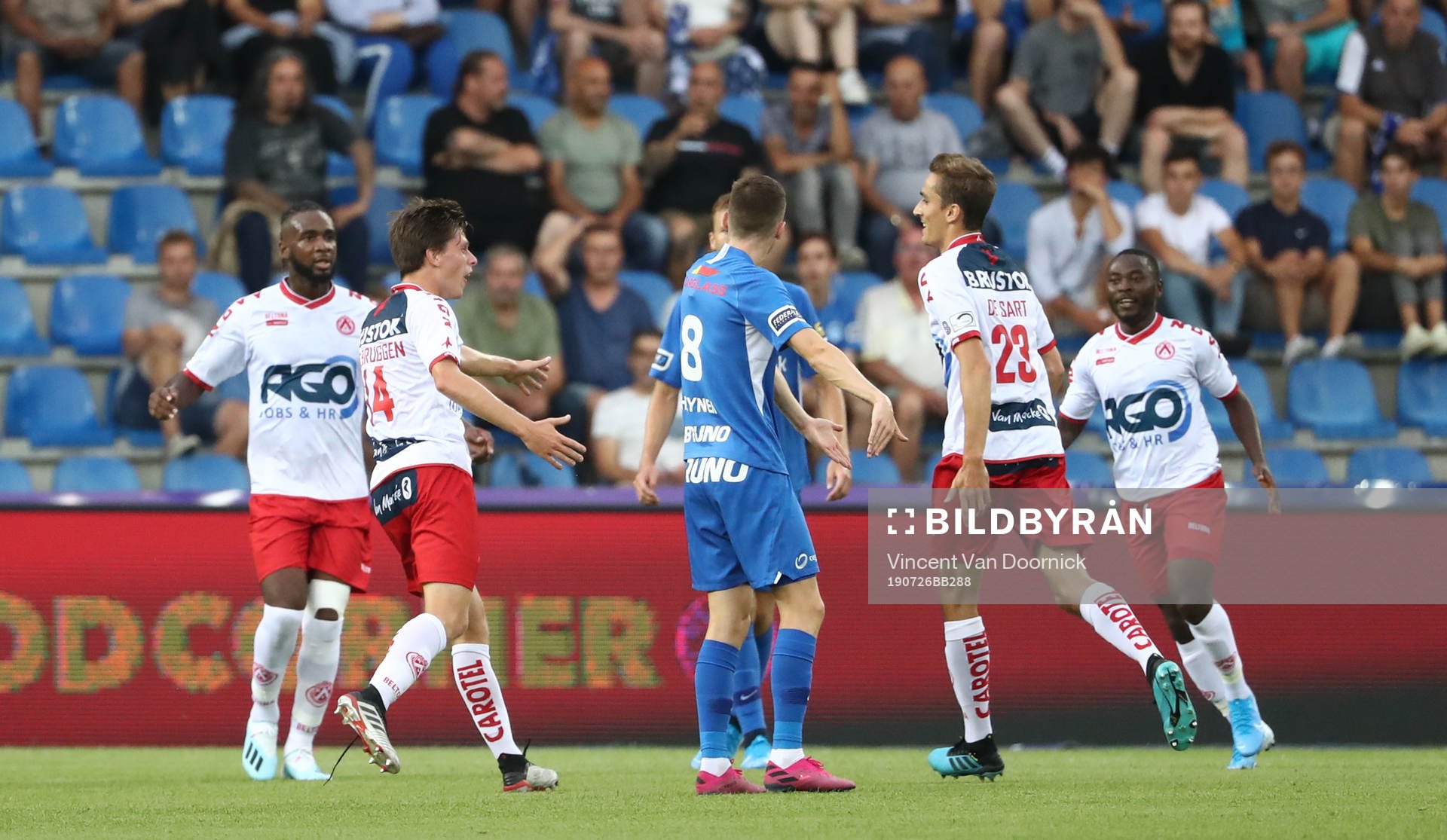 GENK, BELGIUM - JULY 26: Julien De Sart of Kortrijk