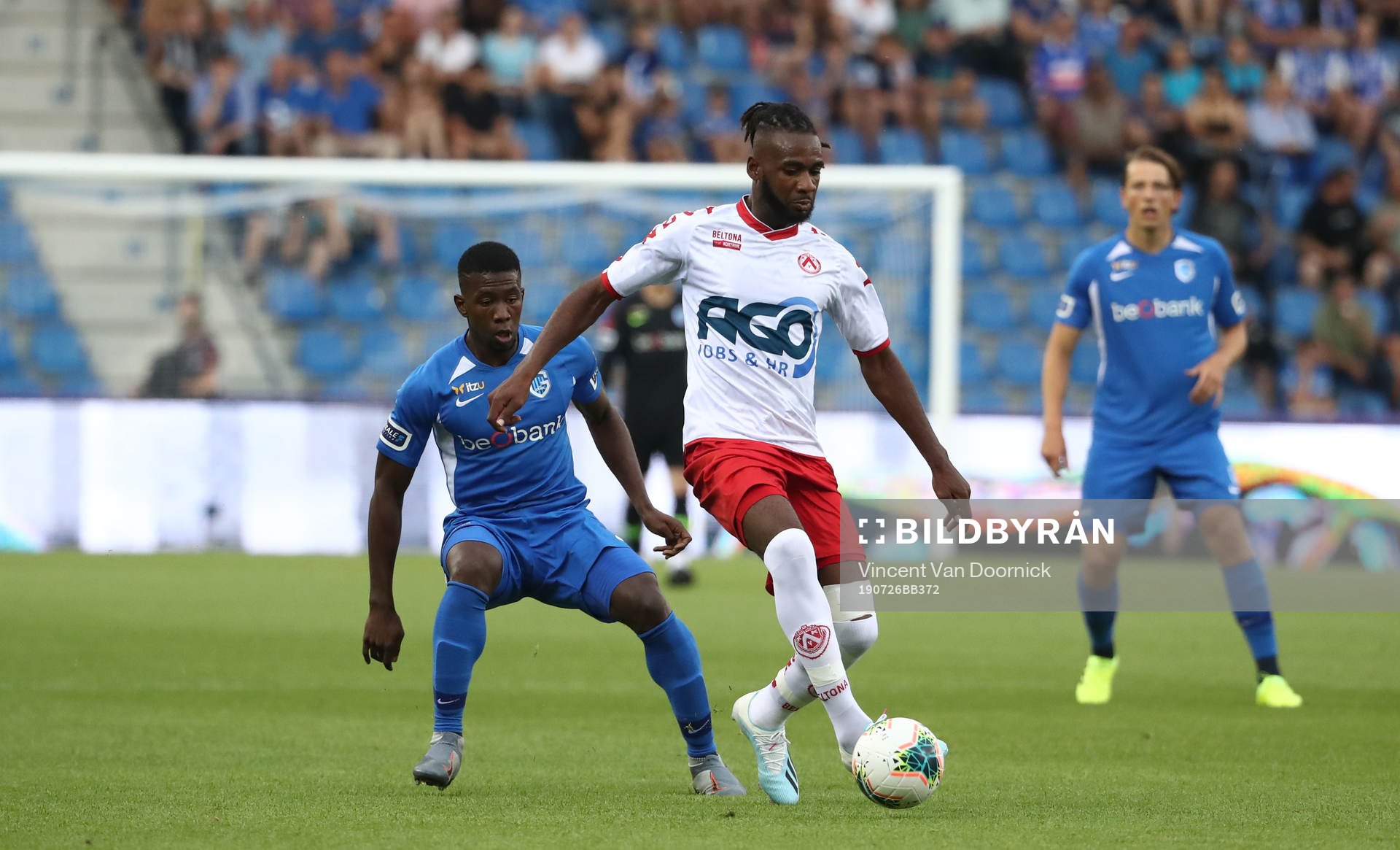 GENK, BELGIUM - JULY 26: Carlos Cuesta of Krc Genk and