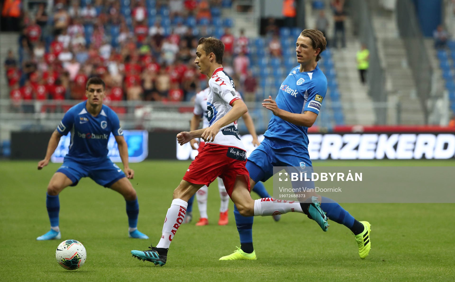 GENK, BELGIUM - JULY 26: Julien De Sart of Kortrijk and