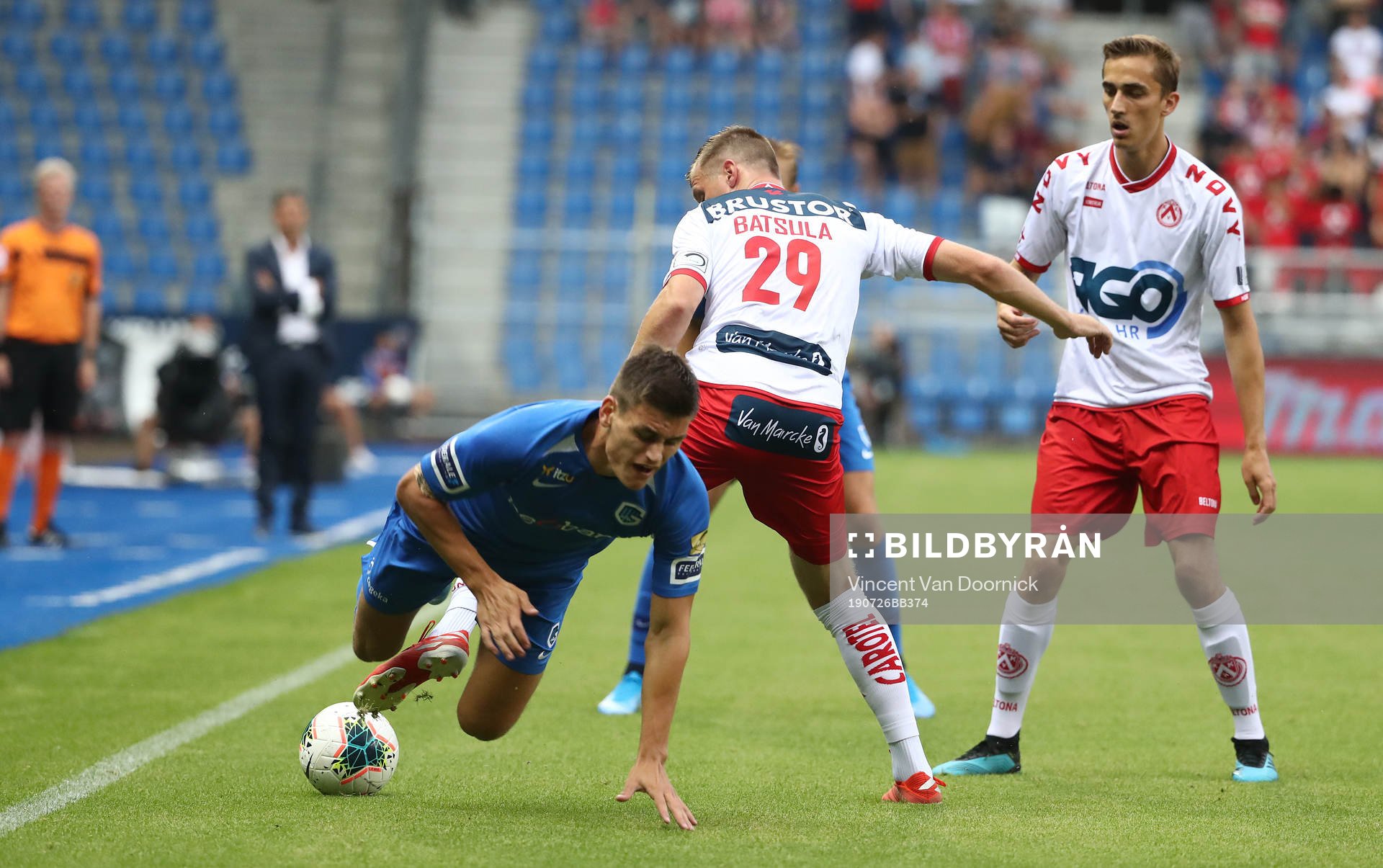 GENK, BELGIUM - JULY 26: Joakim Maehle of Krc Genk and