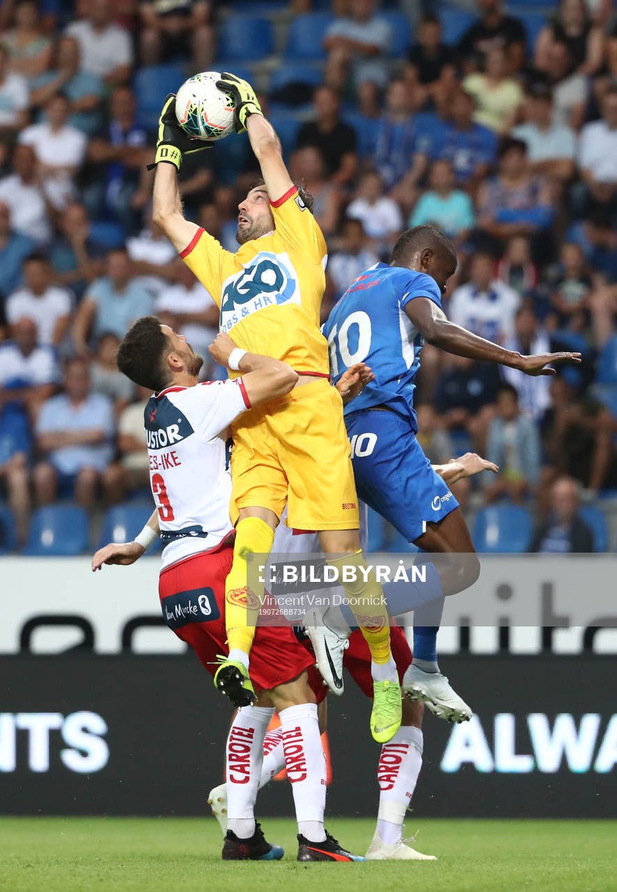 GENK, BELGIUM - JULY 26: Sebastien Bruzzese of Kv Kortrijk