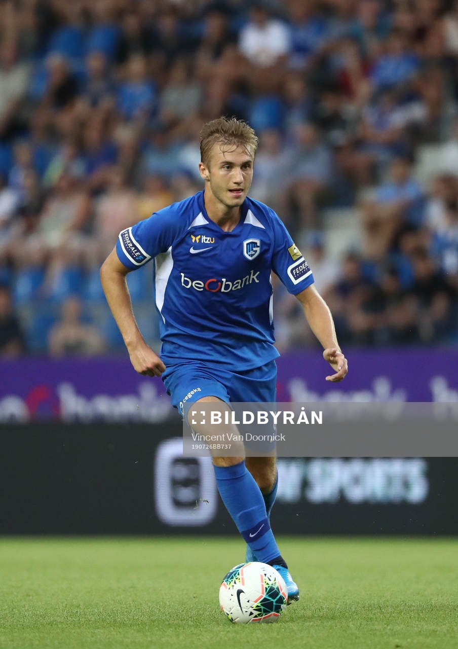 GENK, BELGIUM - JULY 26: Benjamin Nygren of Krc Genk