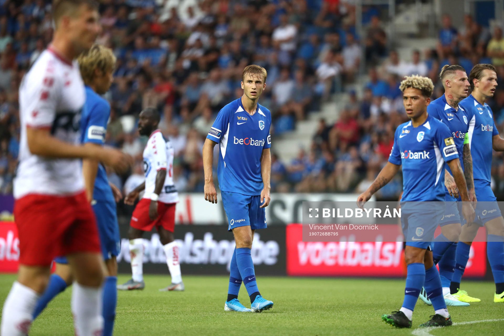 GENK, BELGIUM - JULY 26: Benjamin Nygren of Krc Genk