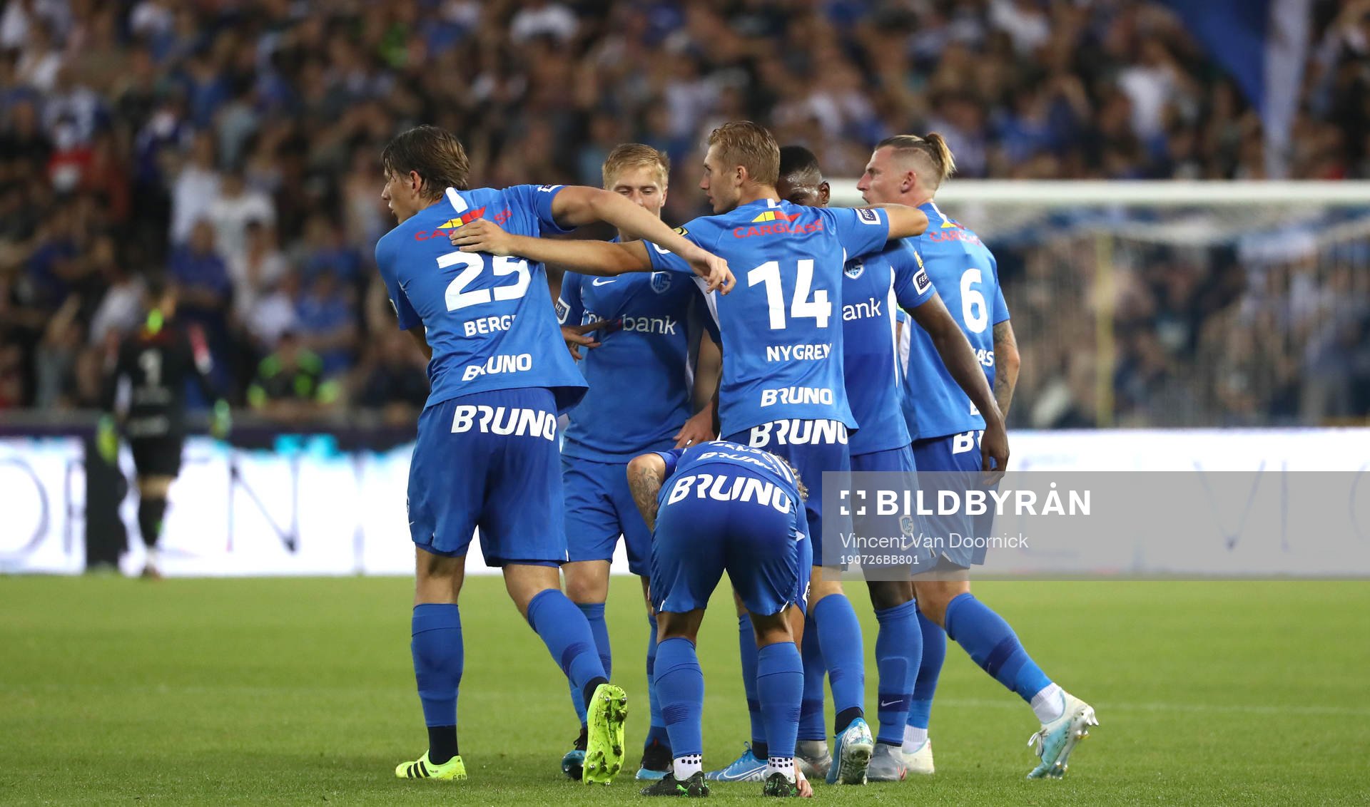 GENK, BELGIUM - JULY 26: Benjamin Nygren of Krc Genk