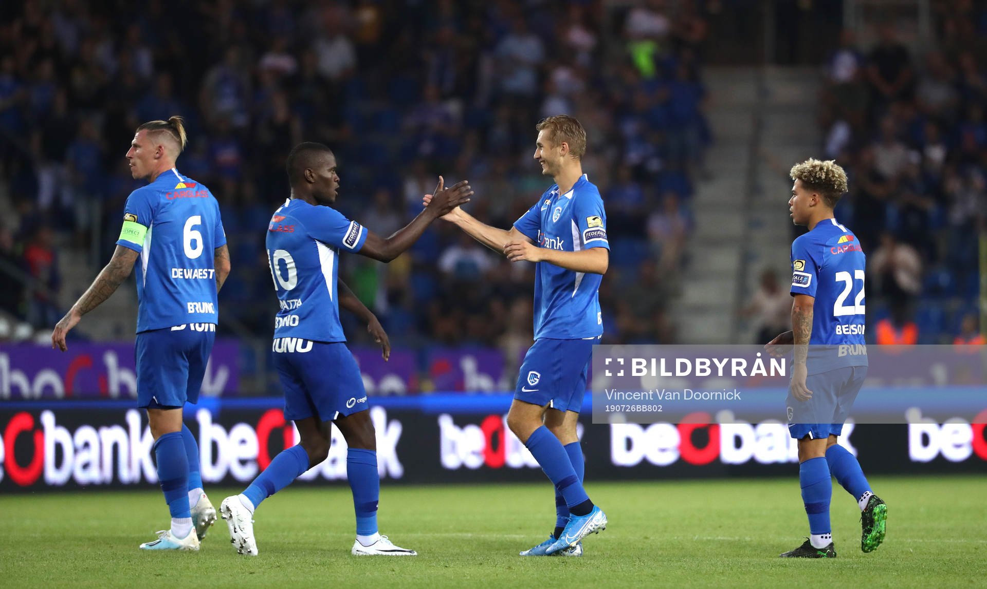 GENK, BELGIUM - JULY 26: Benjamin Nygren of Krc Genk