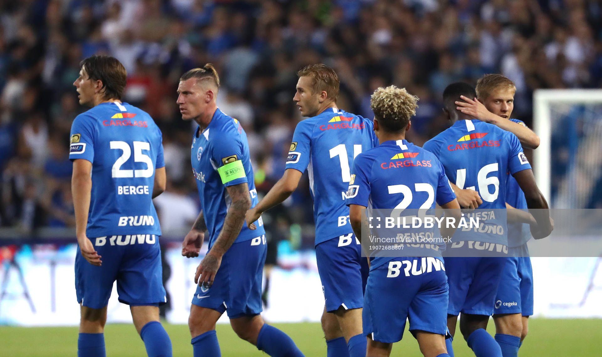 GENK, BELGIUM - JULY 26: Benjamin Nygren of Krc Genk