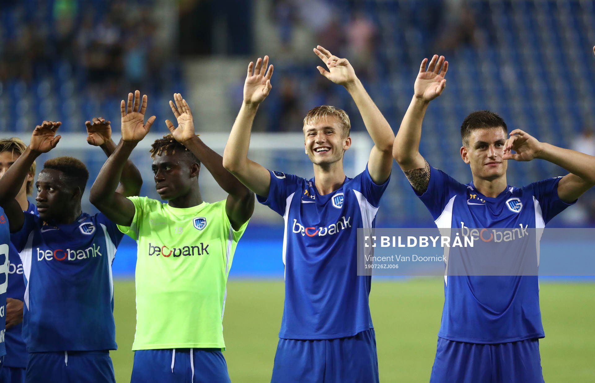 GENK, BELGIUM - JULY 26: Benjamin Nygren of Krc Genk