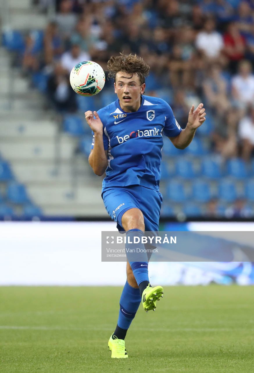 GENK, BELGIUM - JULY 26: Sander Berge of Krc Genk