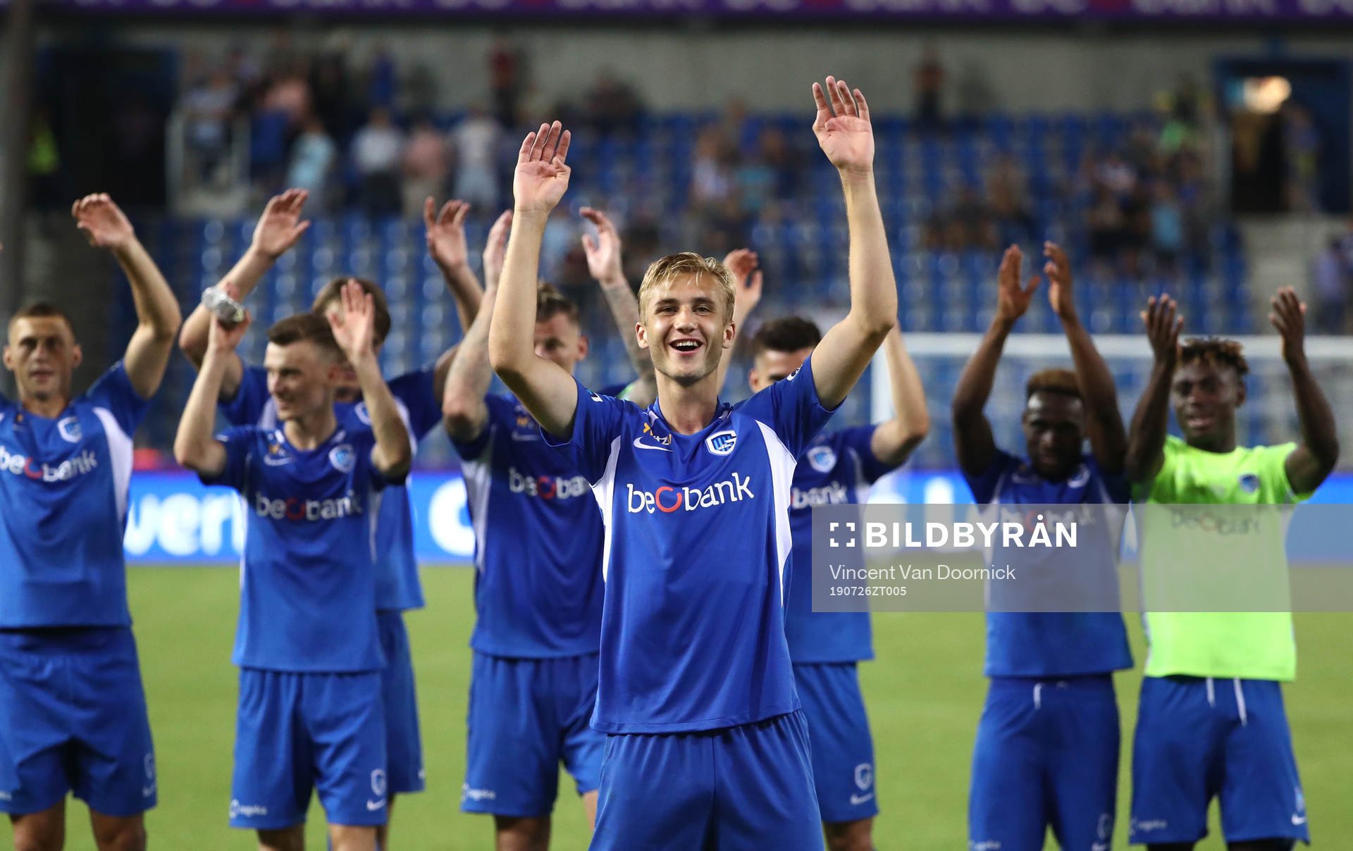 GENK, BELGIUM - JULY 26: Benjamin Nygren of Krc Genk