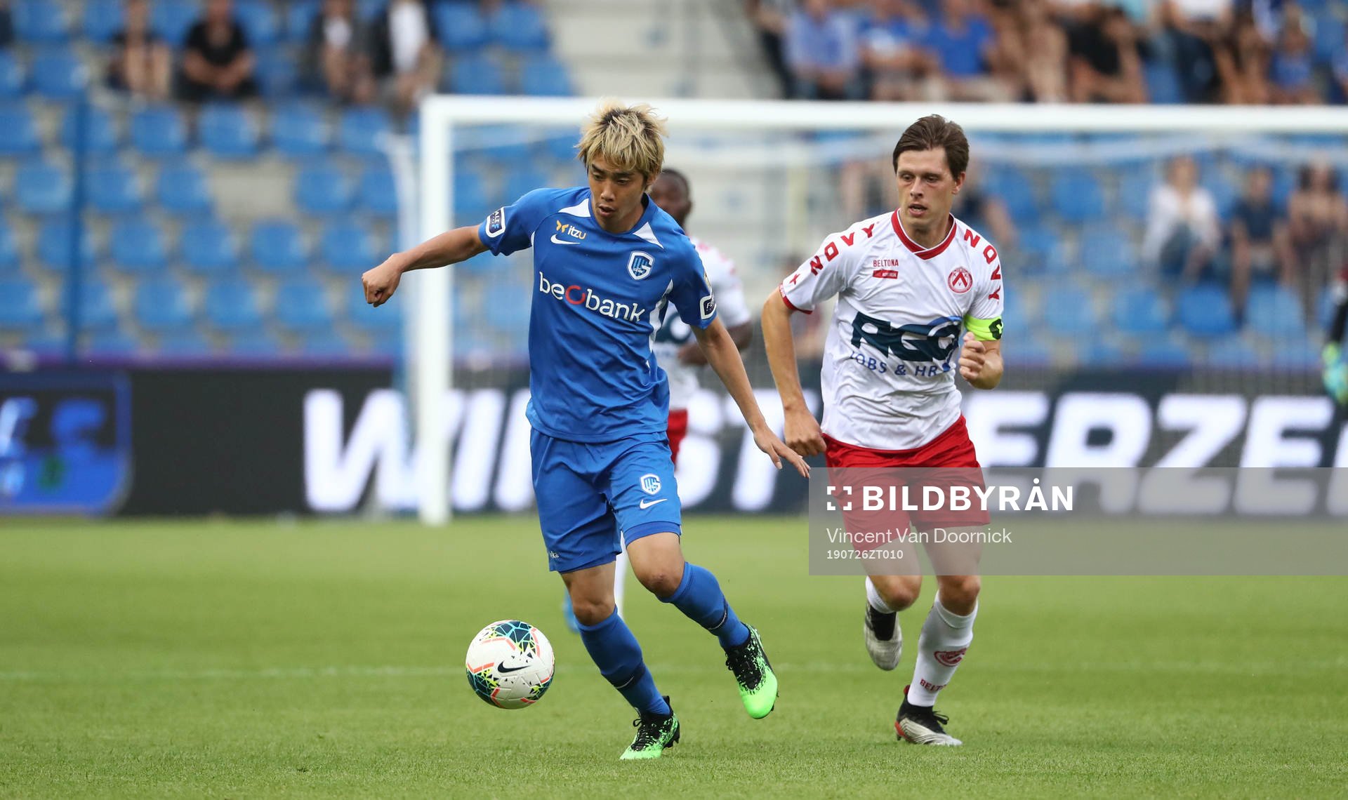 GENK, BELGIUM - JULY 26: Junya Ito of Krc Genk and Hannes