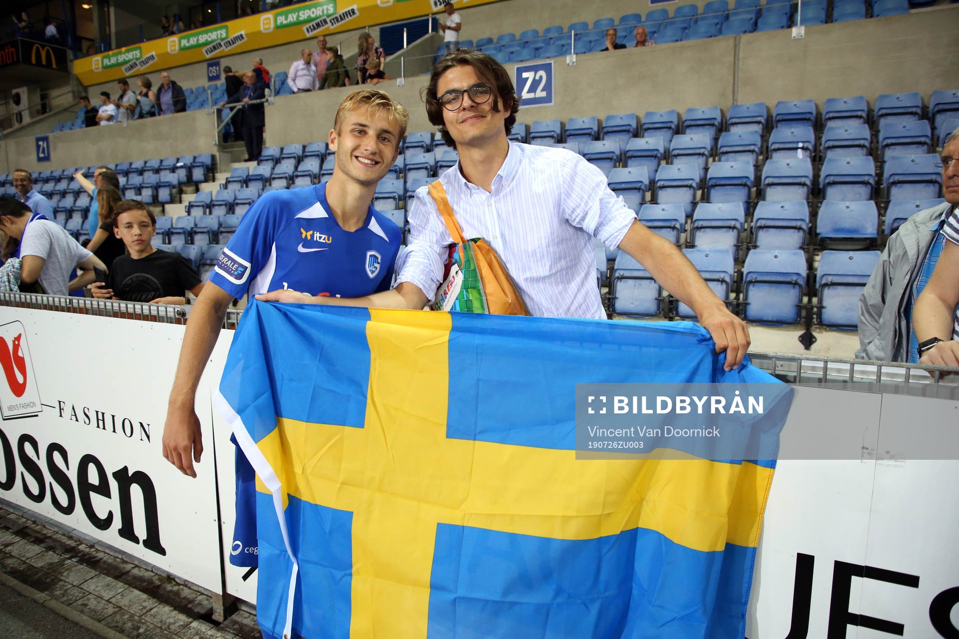 GENK, BELGIUM - JULY 26: Benjamin Nygren of Krc Genk
