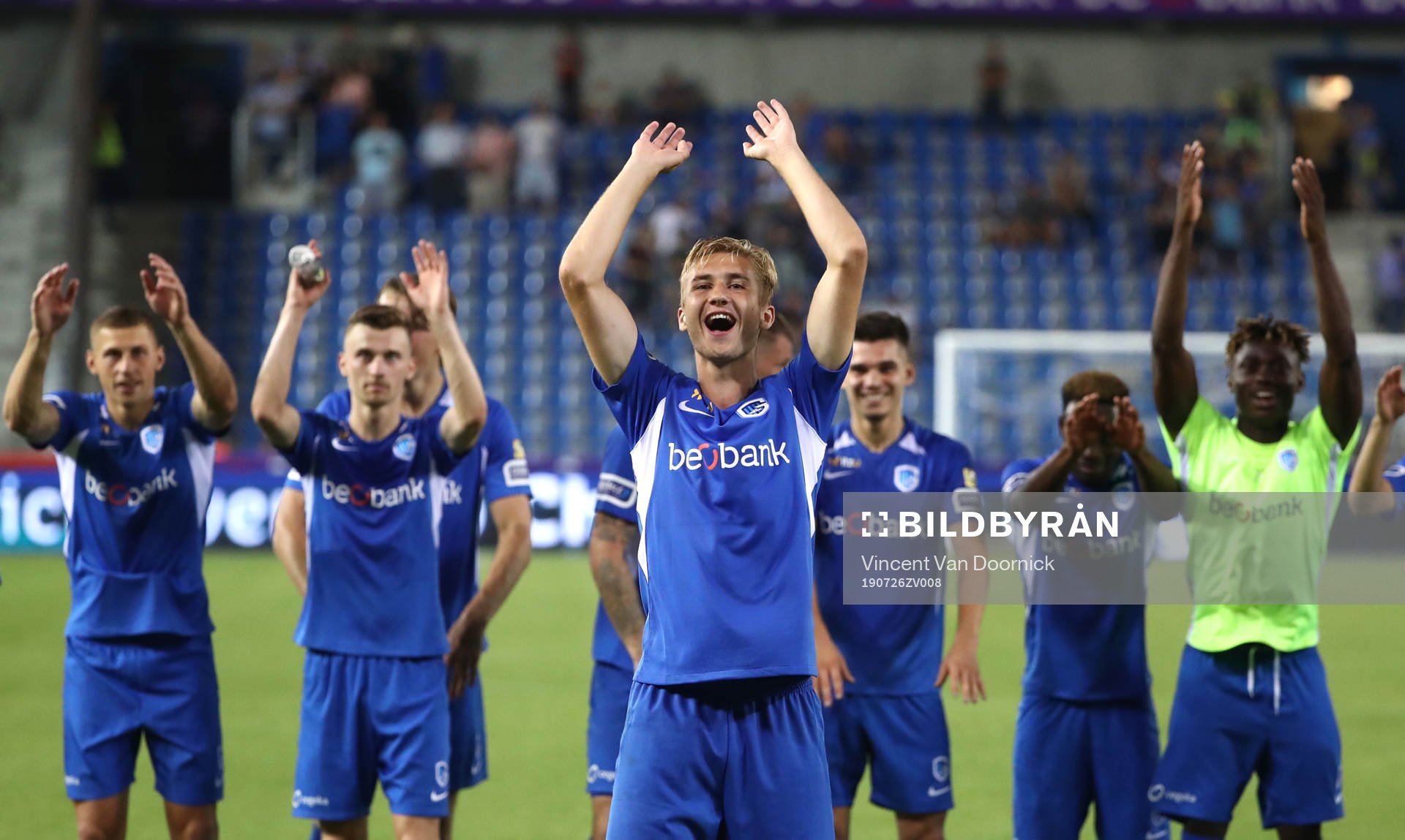 GENK, BELGIUM - JULY 26: Benjamin Nygren of Krc Genk