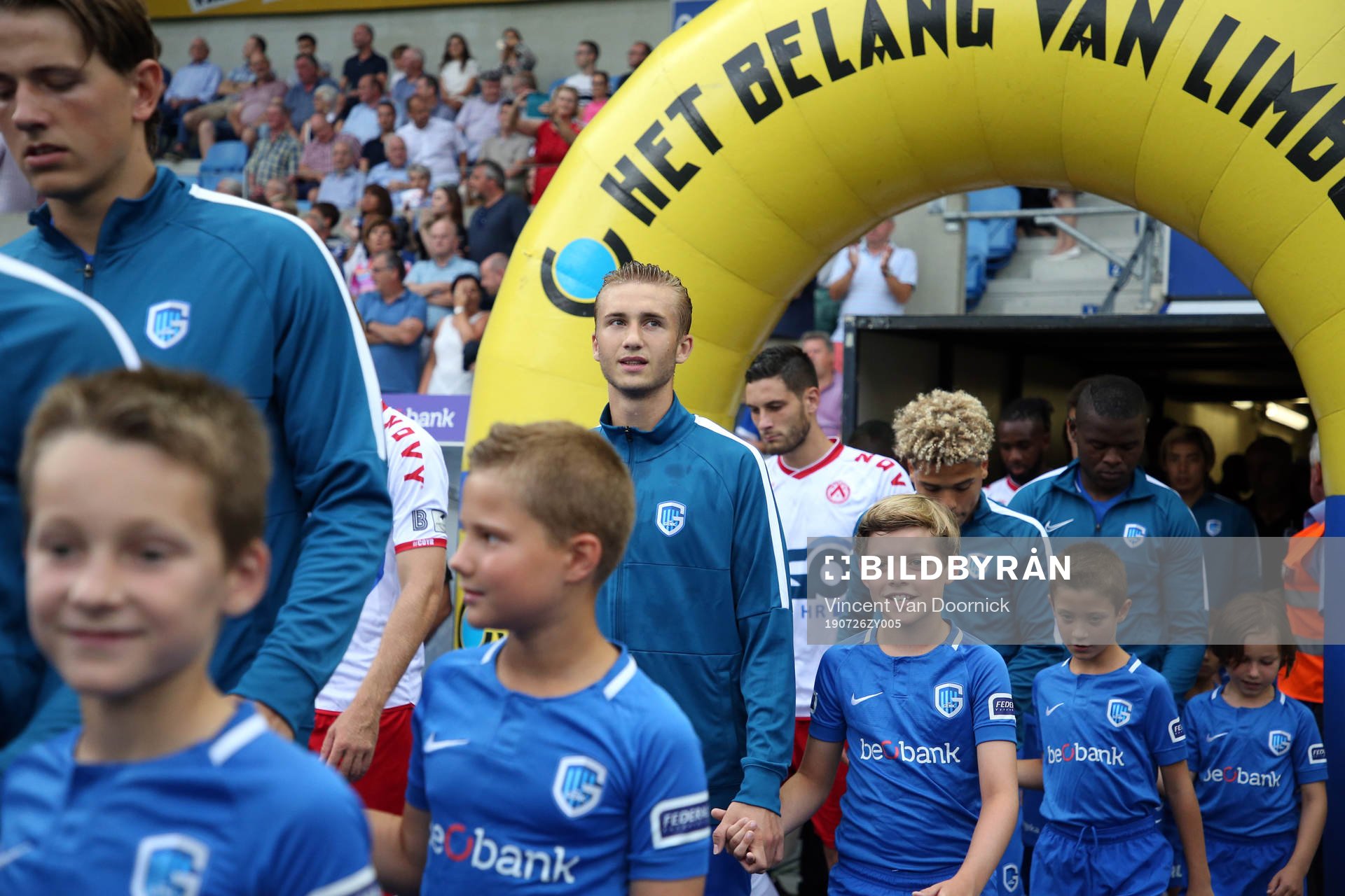 GENK, BELGIUM - JULY 26: Benjamin Nygren of Krc Genk