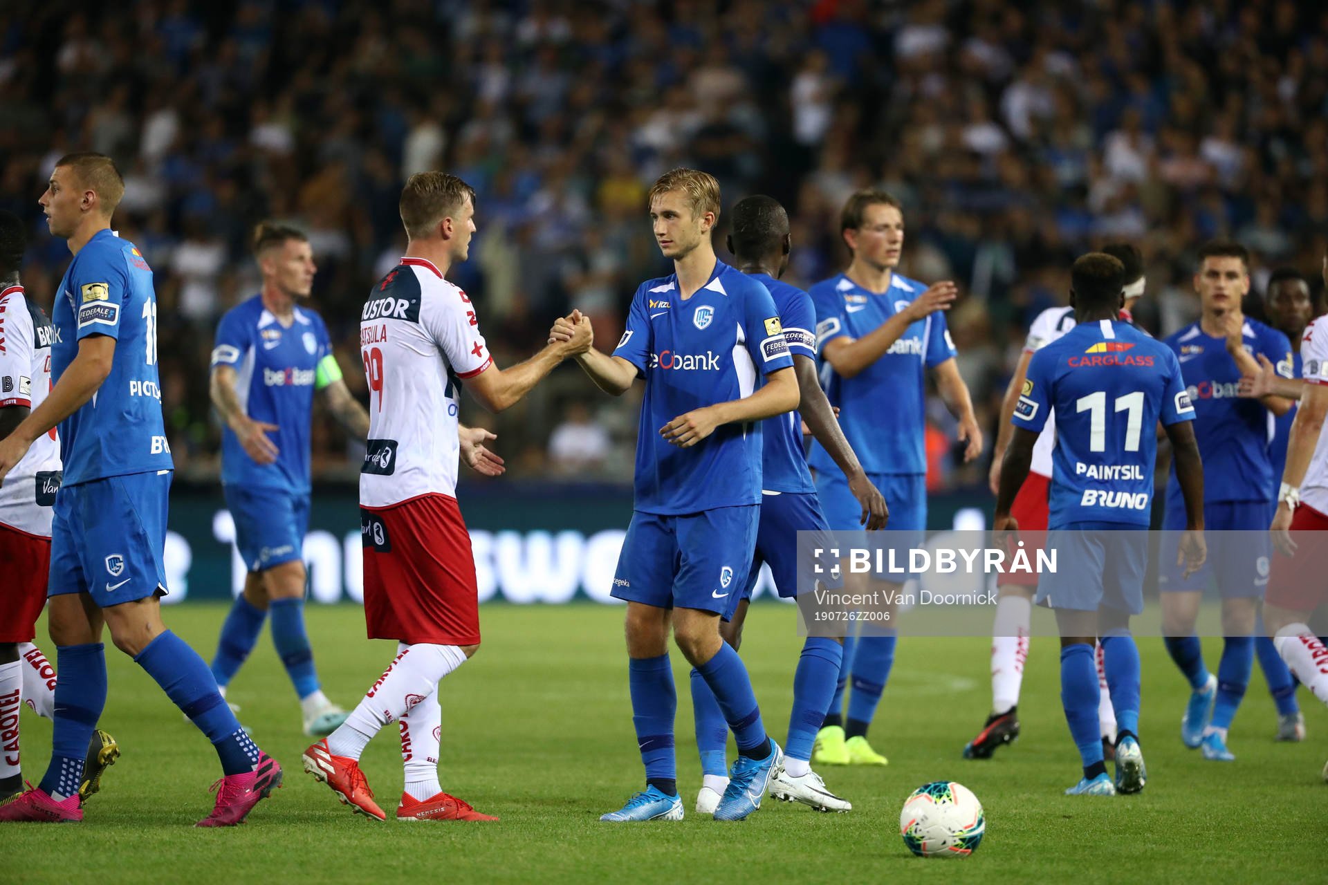 GENK, BELGIUM - JULY 26: Andriy Batsula of Kortrijk and
