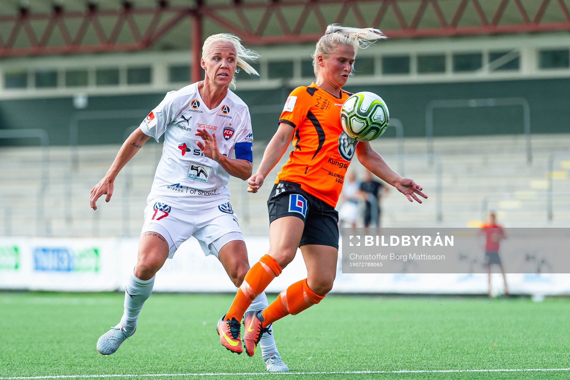 Rosengårds Caroline Seger och Kungsbackas Sara Nilsson