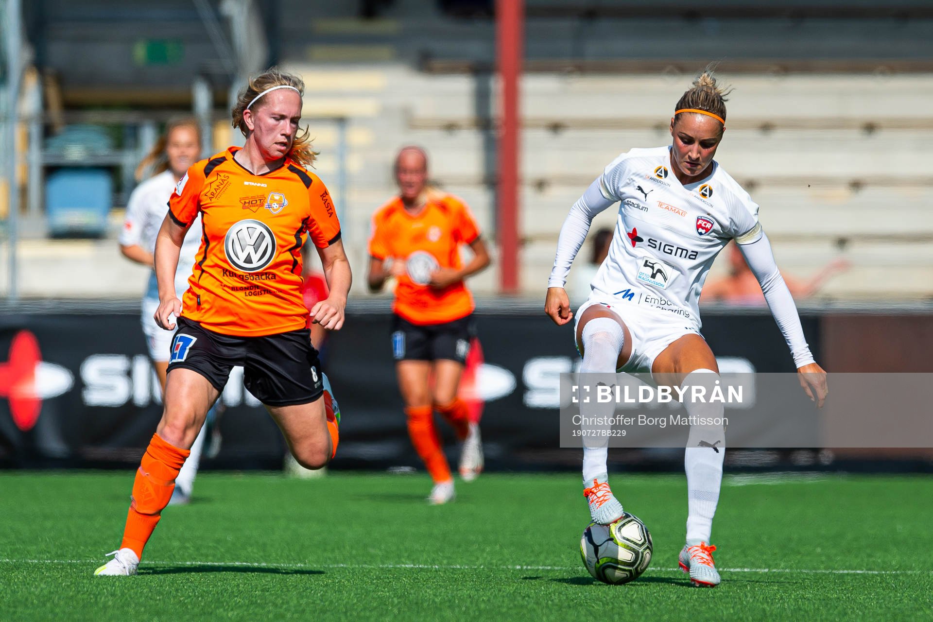 Kungsbackas Hanna Spets och Rosengårds Sanne Troelsgaard