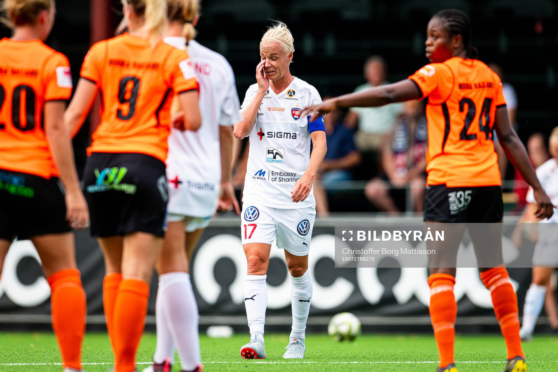 Rosengårds Caroline Seger har ont