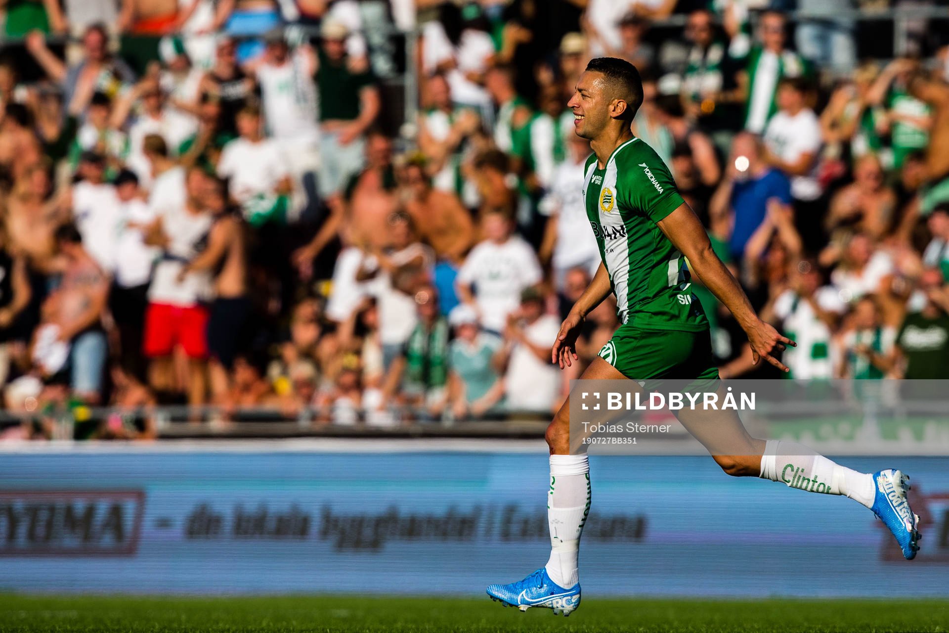 Hammarbys Nikola Djurdjic jublar