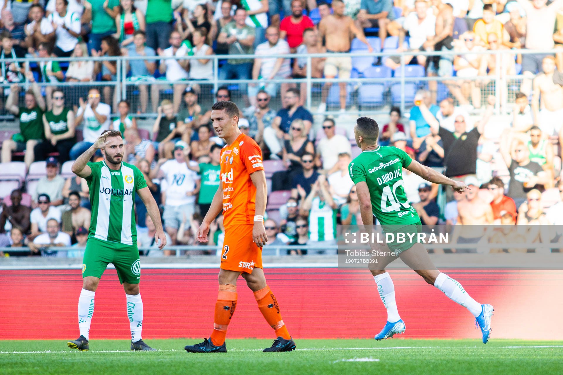 Hammarbys Nikola Djurdjic jublar