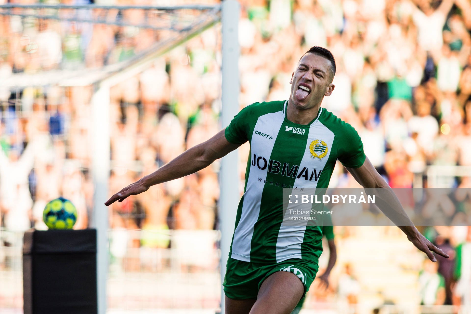 Hammarbys Nikola Djurdjic jublar