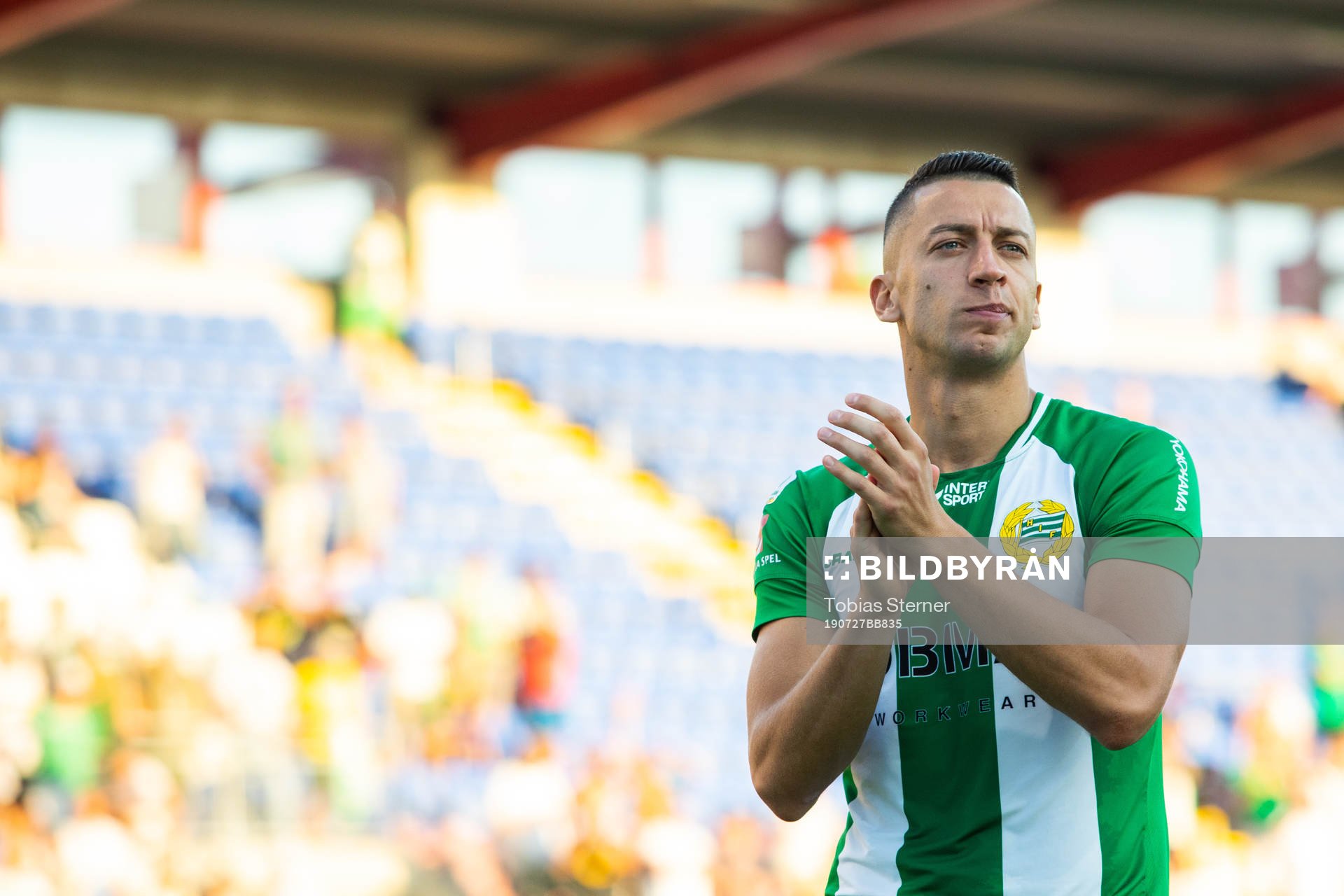 Hammarbys Nikola Djurdjic jublar